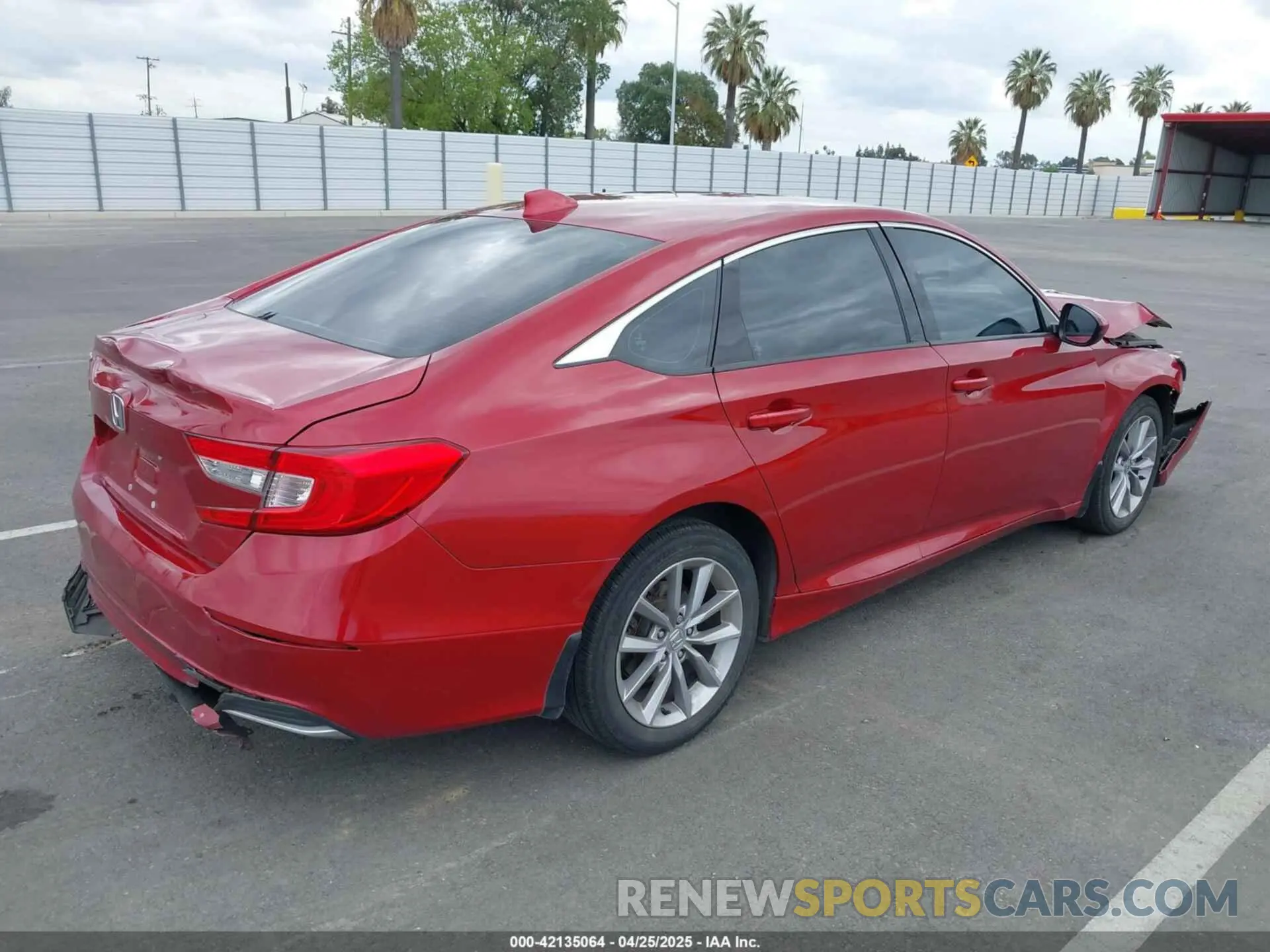 4 Фотография поврежденного автомобиля 1HGCV1F19MA076063 HONDA ACCORD 2021