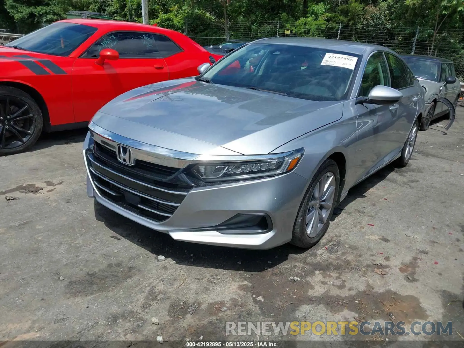 2 Photograph of a damaged car 1HGCV1F19MA103178 HONDA ACCORD 2021