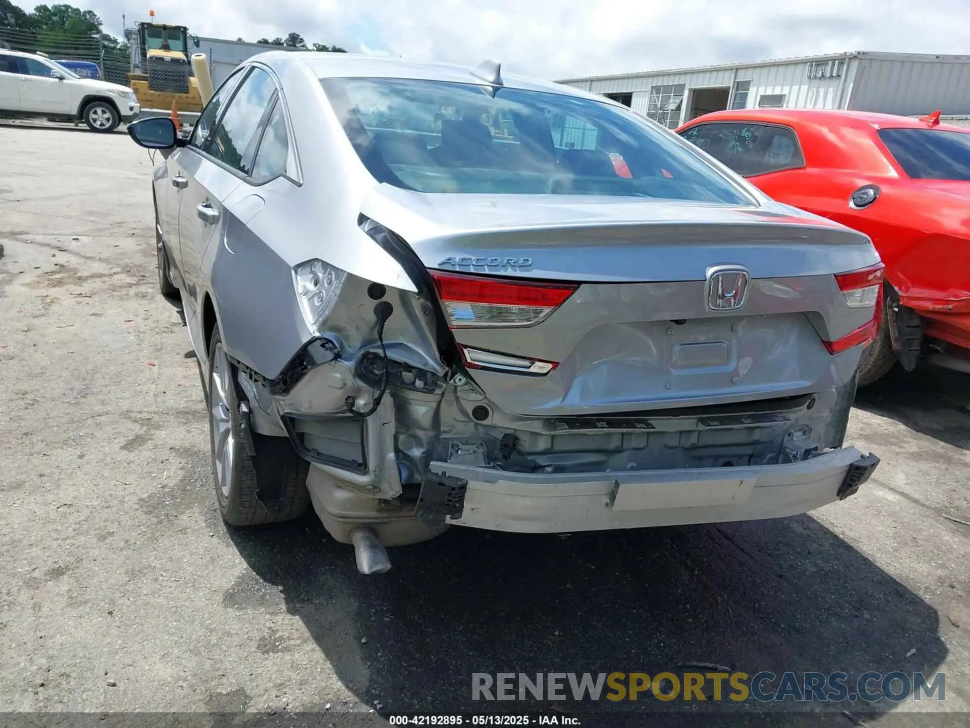 6 Photograph of a damaged car 1HGCV1F19MA103178 HONDA ACCORD 2021