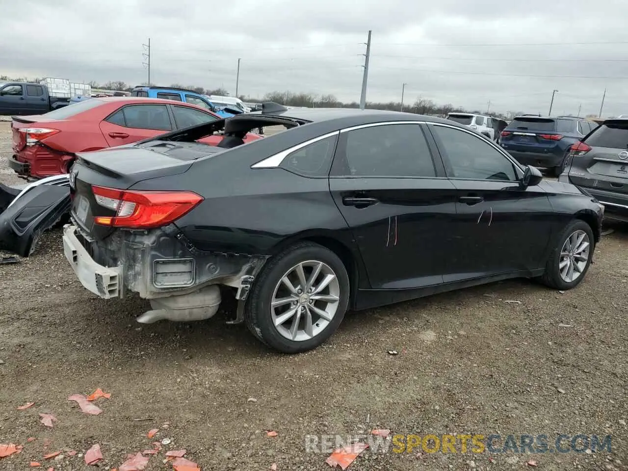 3 Фотография поврежденного автомобиля 1HGCV1F1XMA013134 HONDA ACCORD 2021