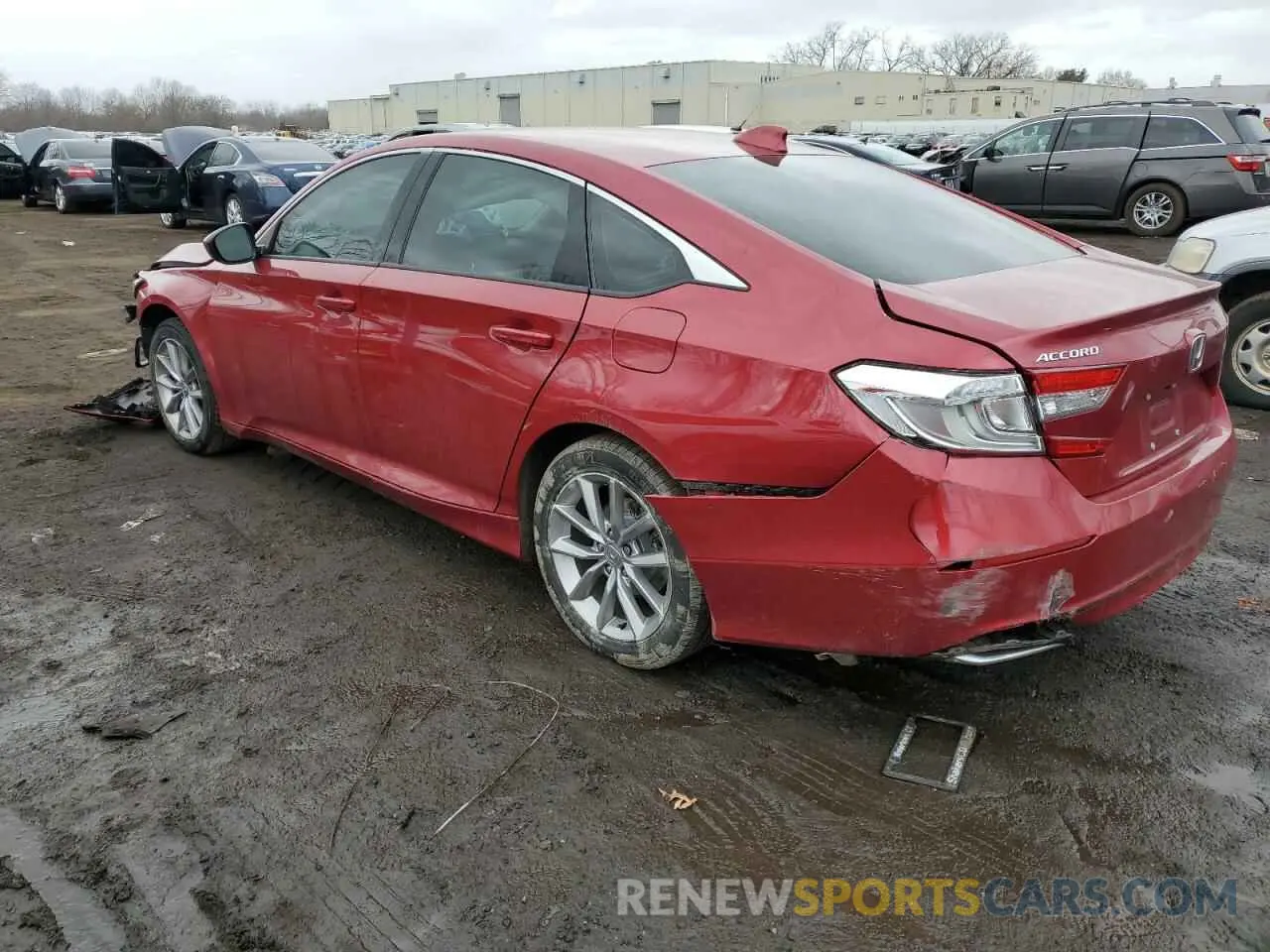 2 Фотография поврежденного автомобиля 1HGCV1F1XMA057196 HONDA ACCORD 2021