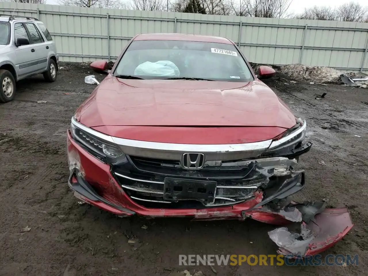 5 Фотография поврежденного автомобиля 1HGCV1F1XMA057196 HONDA ACCORD 2021