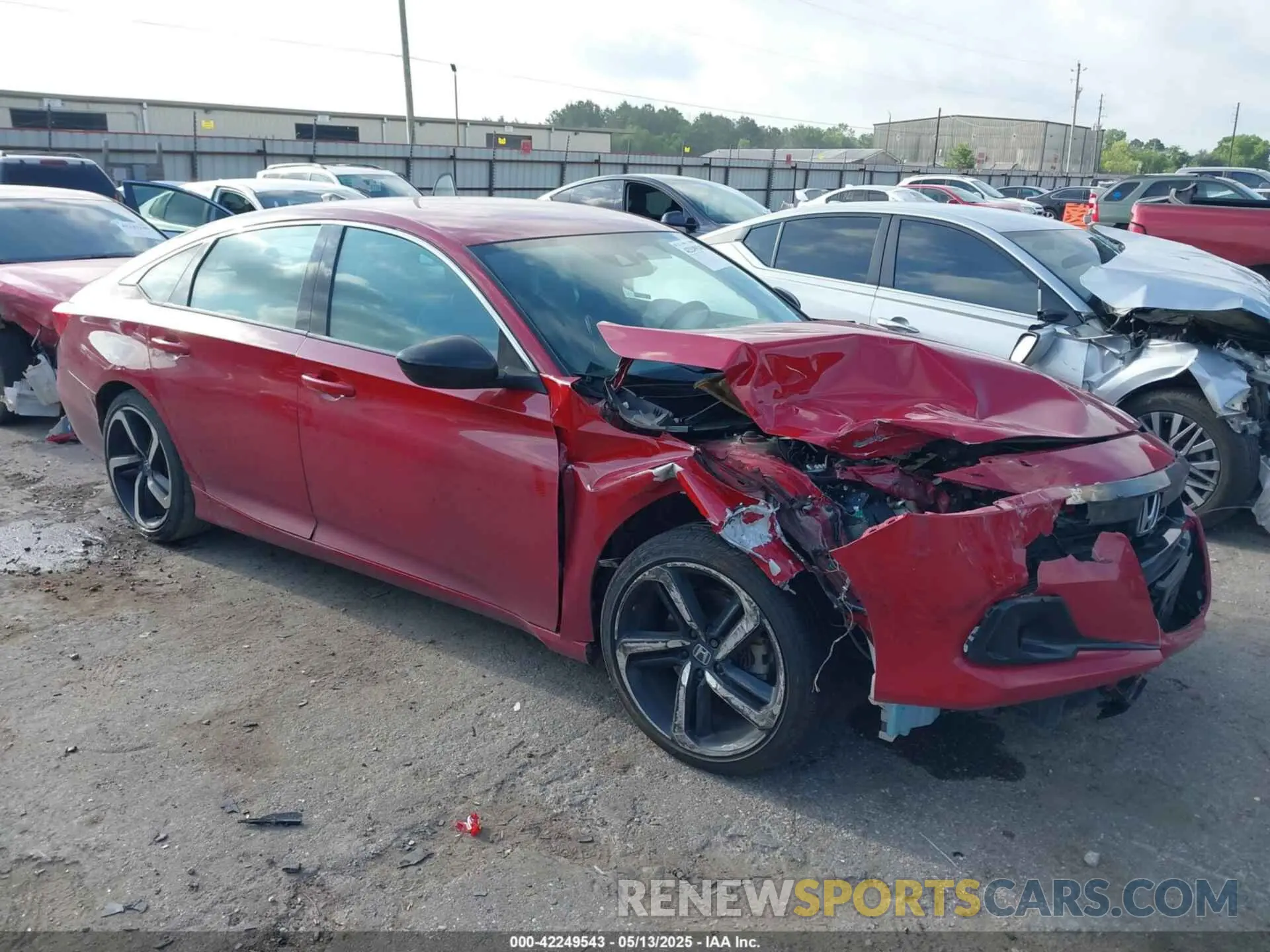 1 Photograph of a damaged car 1HGCV1F30MA029103 HONDA ACCORD 2021