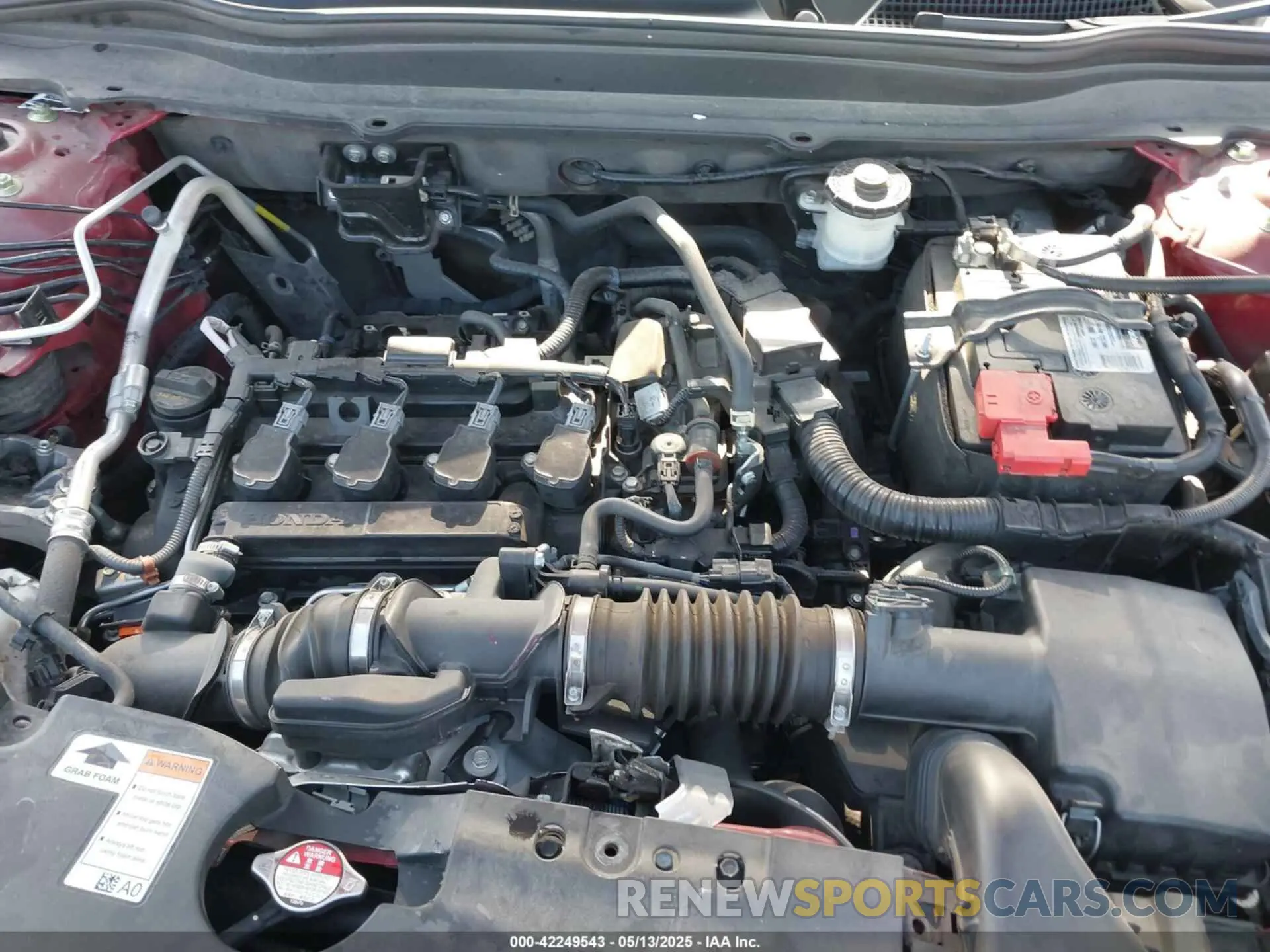 10 Photograph of a damaged car 1HGCV1F30MA029103 HONDA ACCORD 2021