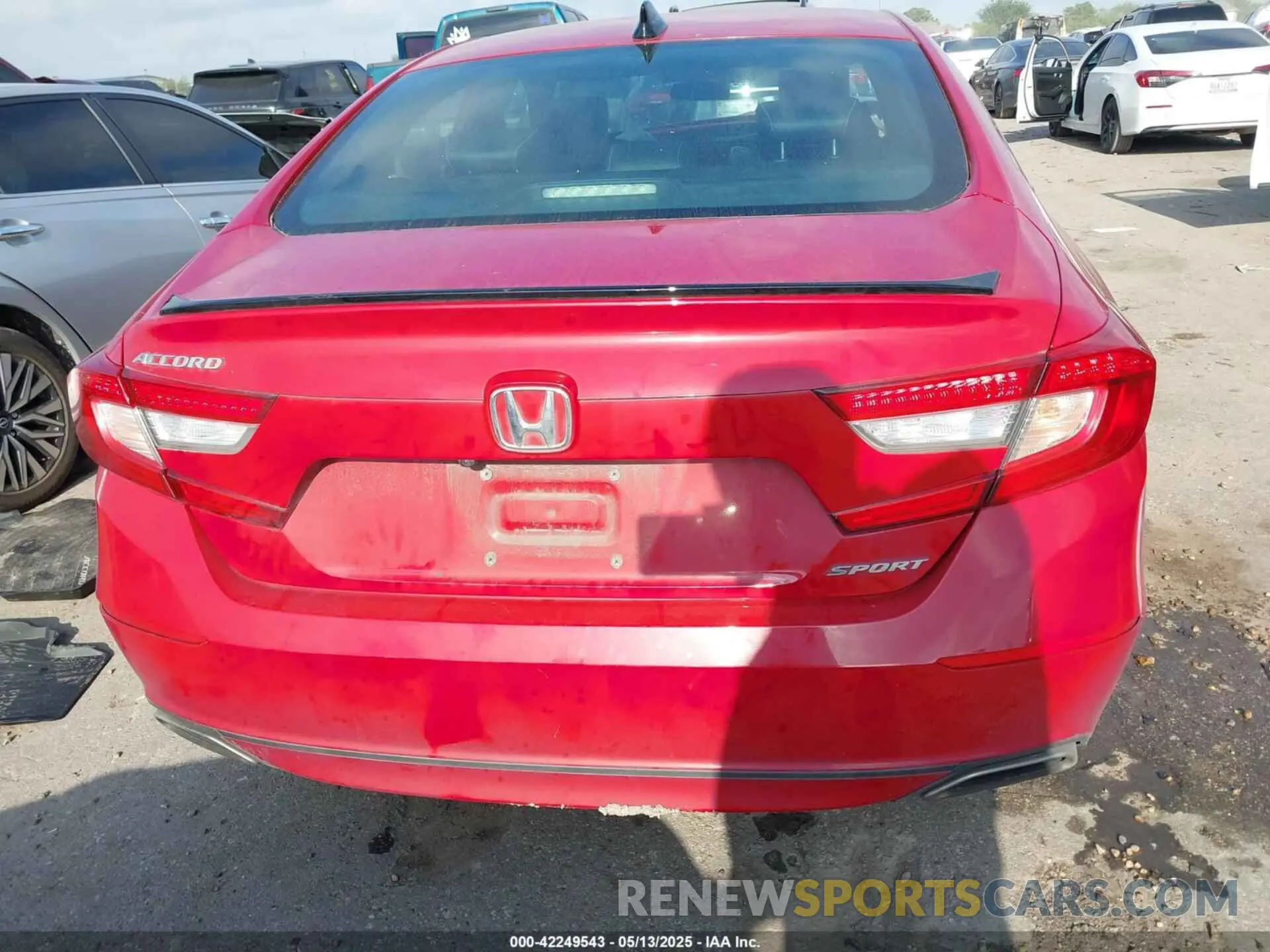 16 Photograph of a damaged car 1HGCV1F30MA029103 HONDA ACCORD 2021