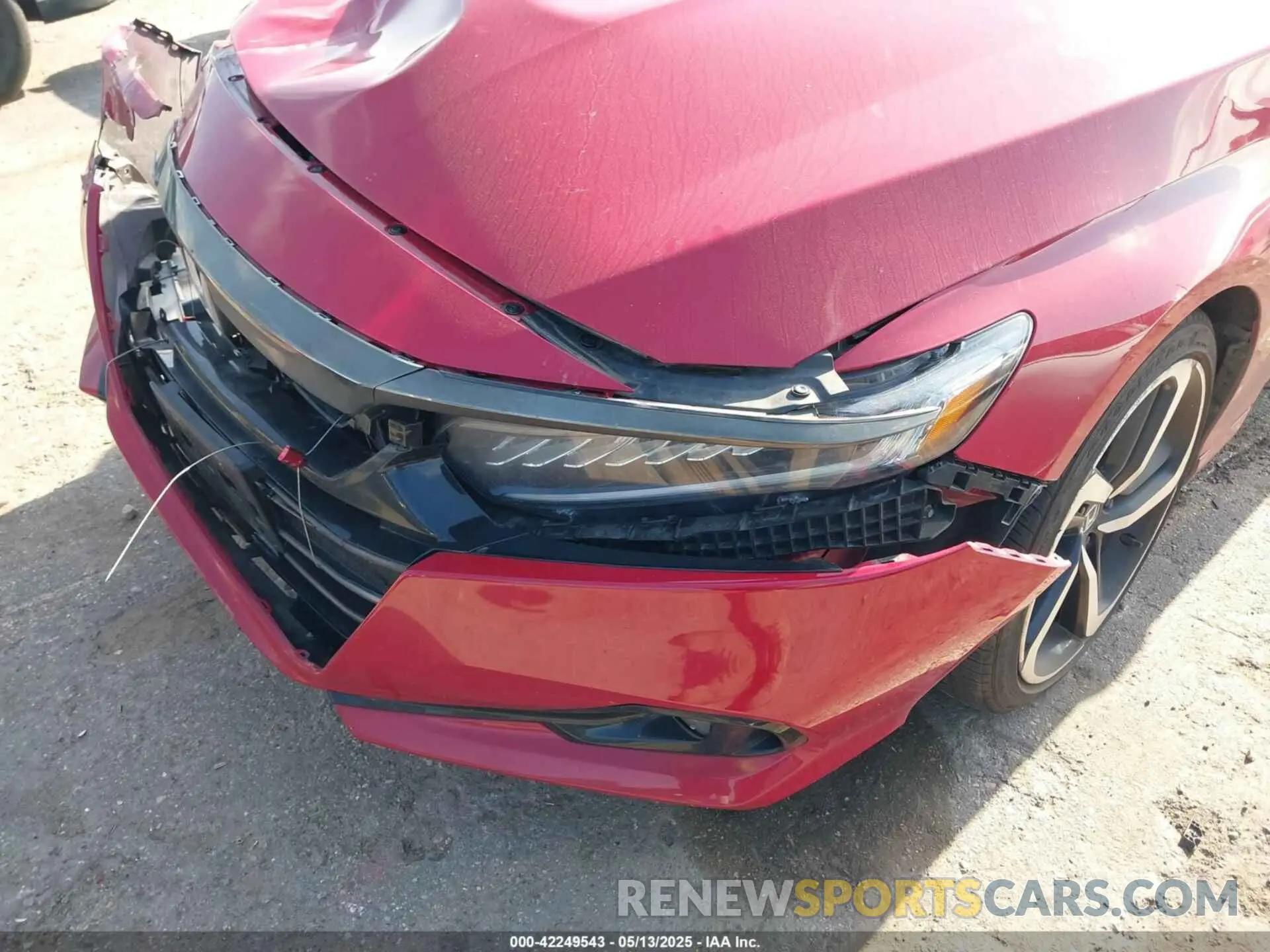 6 Photograph of a damaged car 1HGCV1F30MA029103 HONDA ACCORD 2021