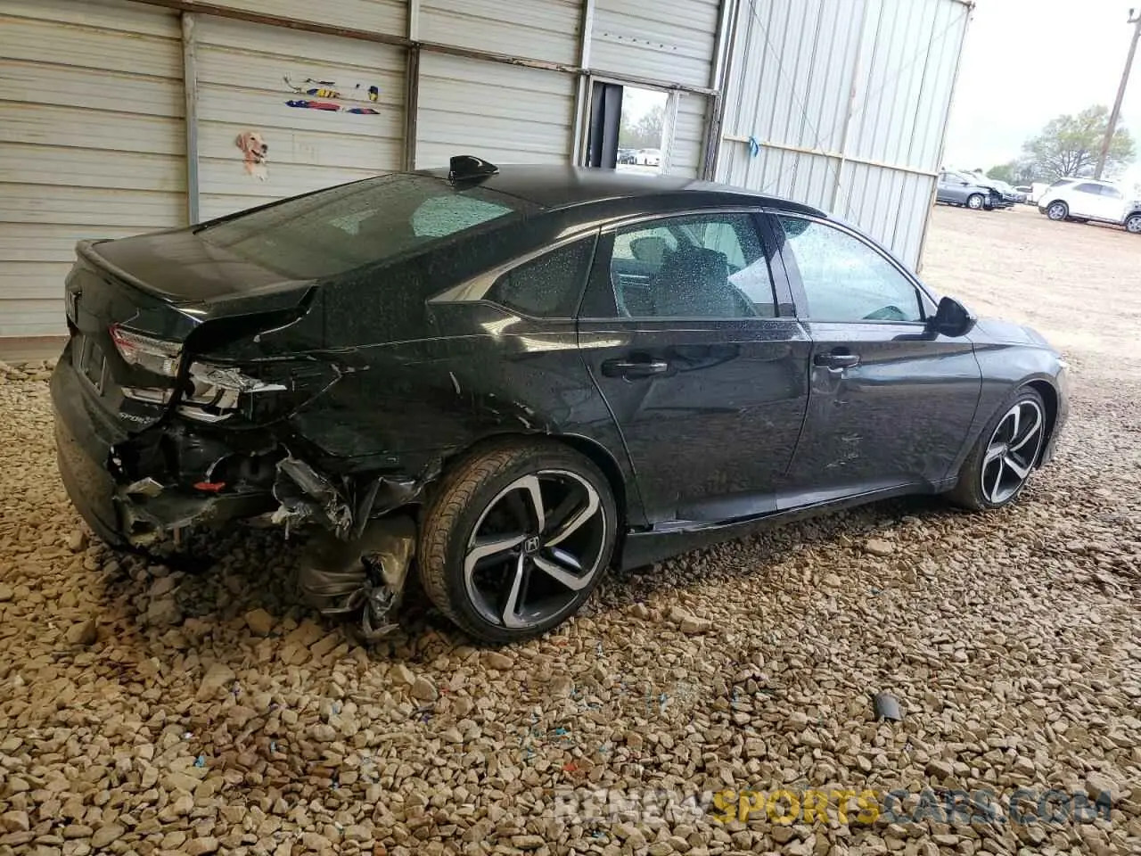 3 Фотография поврежденного автомобиля 1HGCV1F30MA045740 HONDA ACCORD 2021