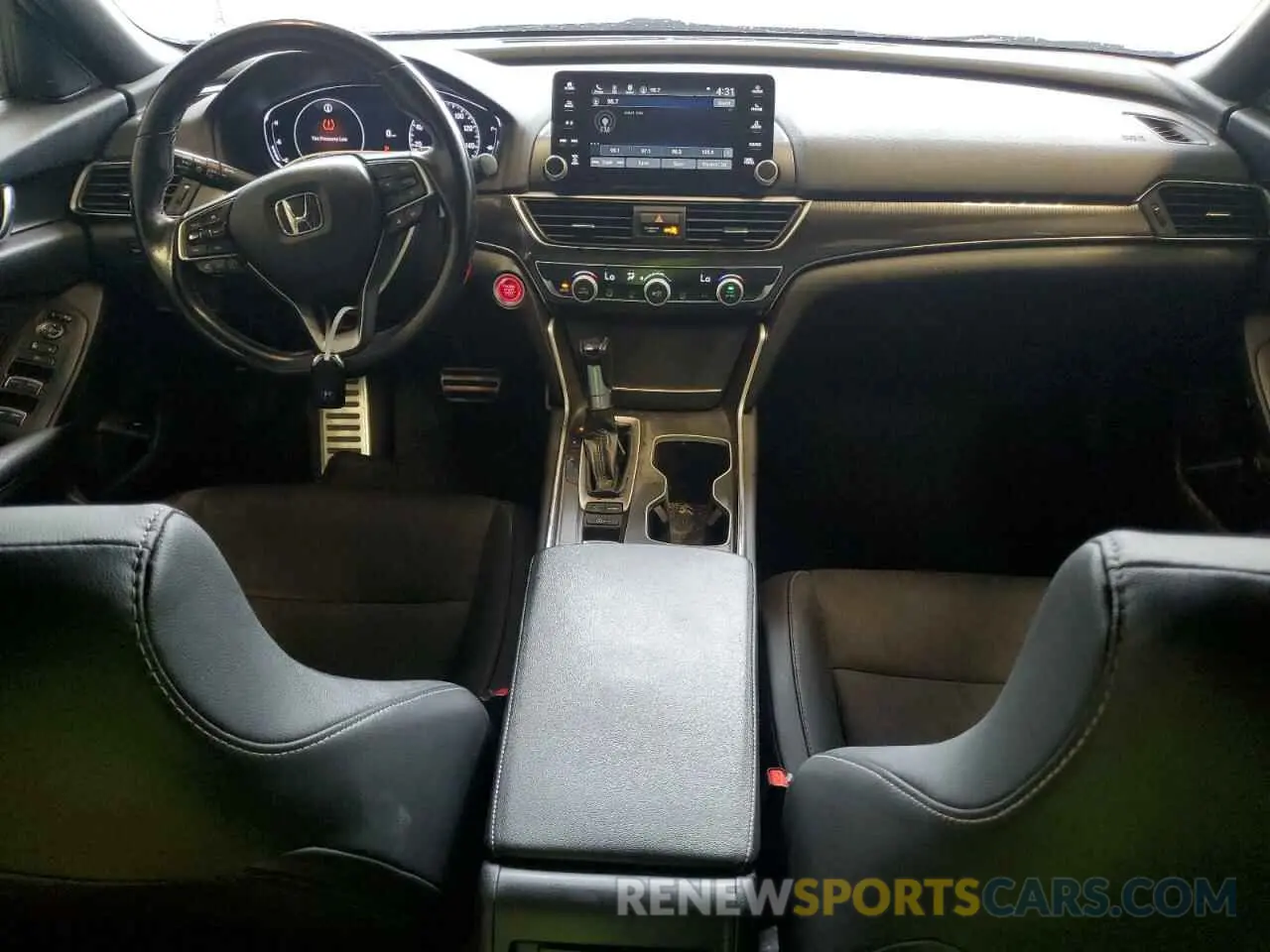8 Фотография поврежденного автомобиля 1HGCV1F30MA045740 HONDA ACCORD 2021