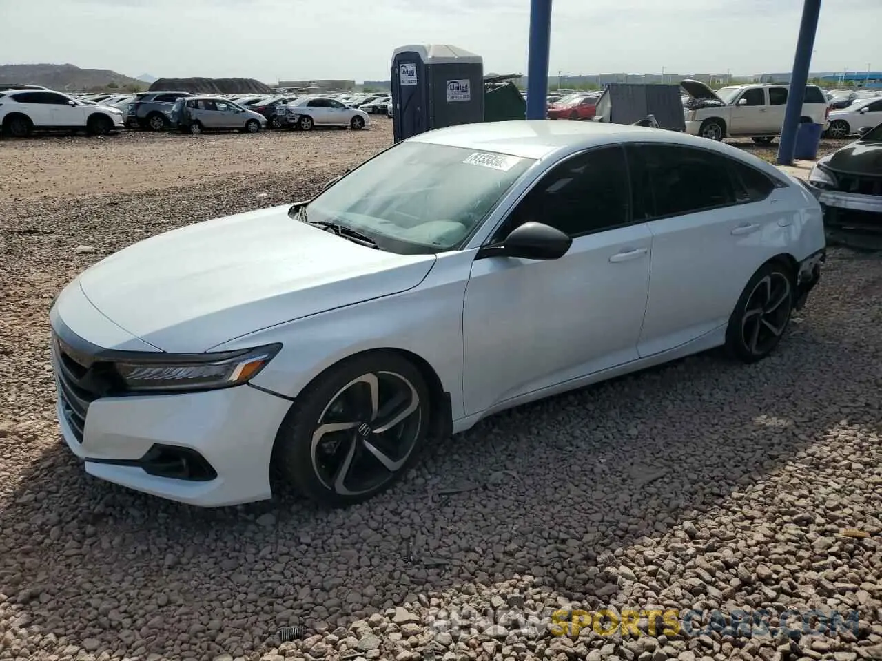 1 Photograph of a damaged car 1HGCV1F30MA056267 HONDA ACCORD 2021