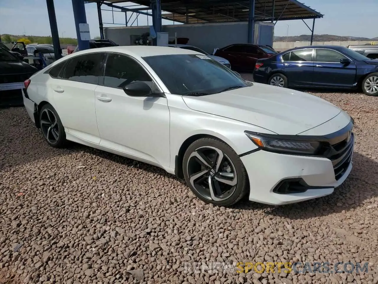 4 Photograph of a damaged car 1HGCV1F30MA056267 HONDA ACCORD 2021