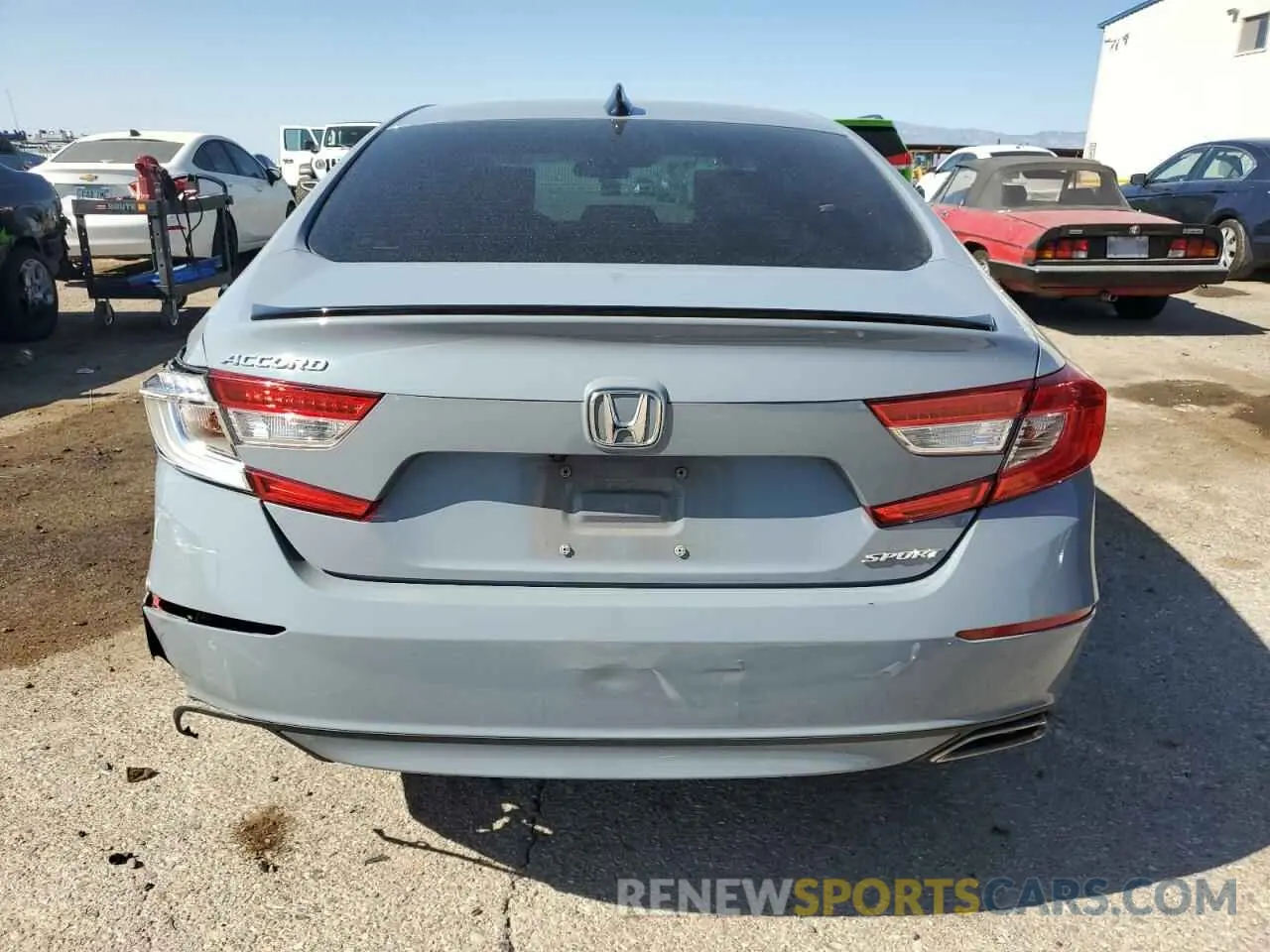 6 Photograph of a damaged car 1HGCV1F30MA068743 HONDA ACCORD 2021