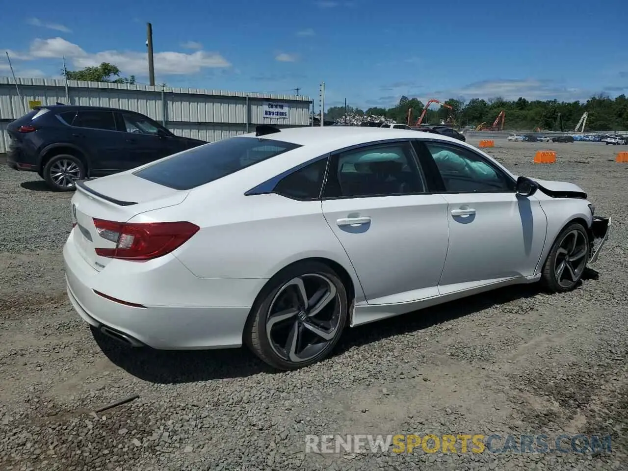 3 Photograph of a damaged car 1HGCV1F30MA091908 HONDA ACCORD 2021