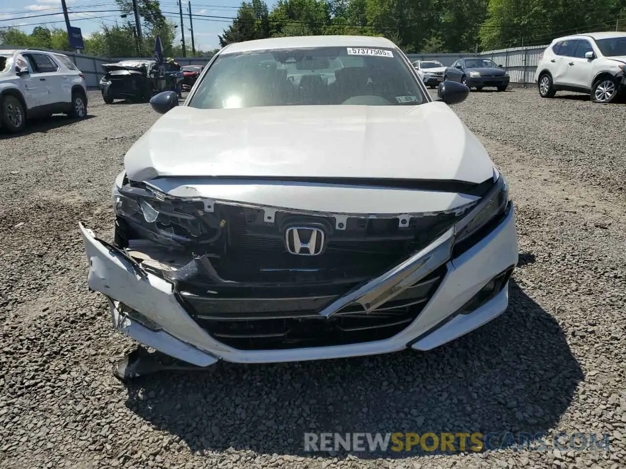 5 Photograph of a damaged car 1HGCV1F30MA091908 HONDA ACCORD 2021