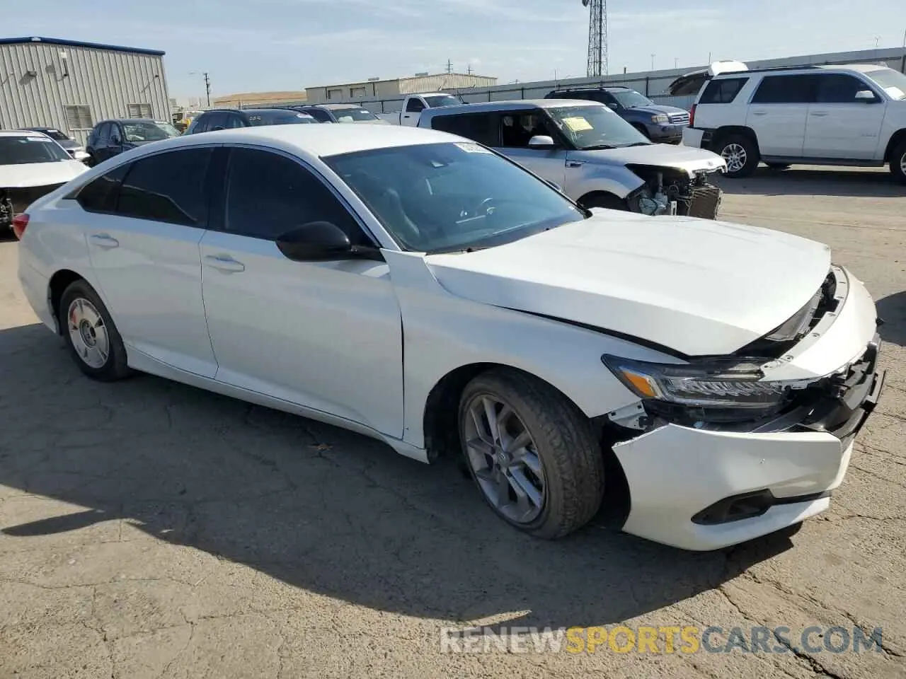 4 Photograph of a damaged car 1HGCV1F30MA094548 HONDA ACCORD 2021