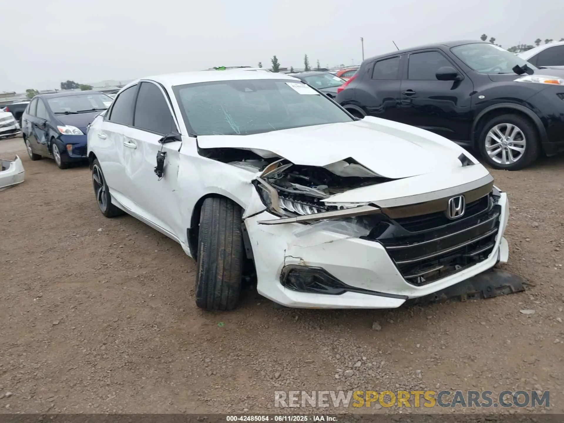 1 Photograph of a damaged car 1HGCV1F30MA094579 HONDA ACCORD 2021