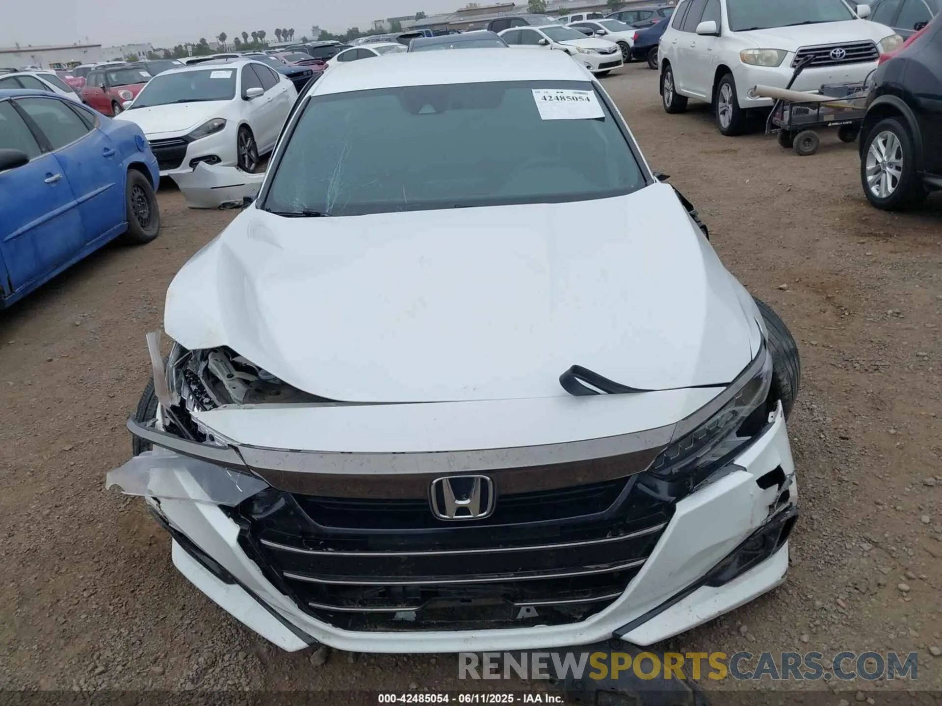 13 Photograph of a damaged car 1HGCV1F30MA094579 HONDA ACCORD 2021