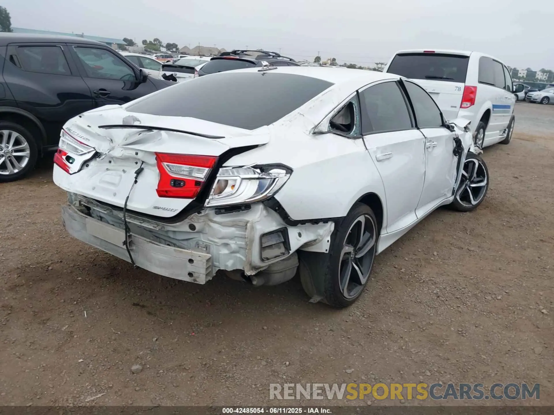 4 Photograph of a damaged car 1HGCV1F30MA094579 HONDA ACCORD 2021