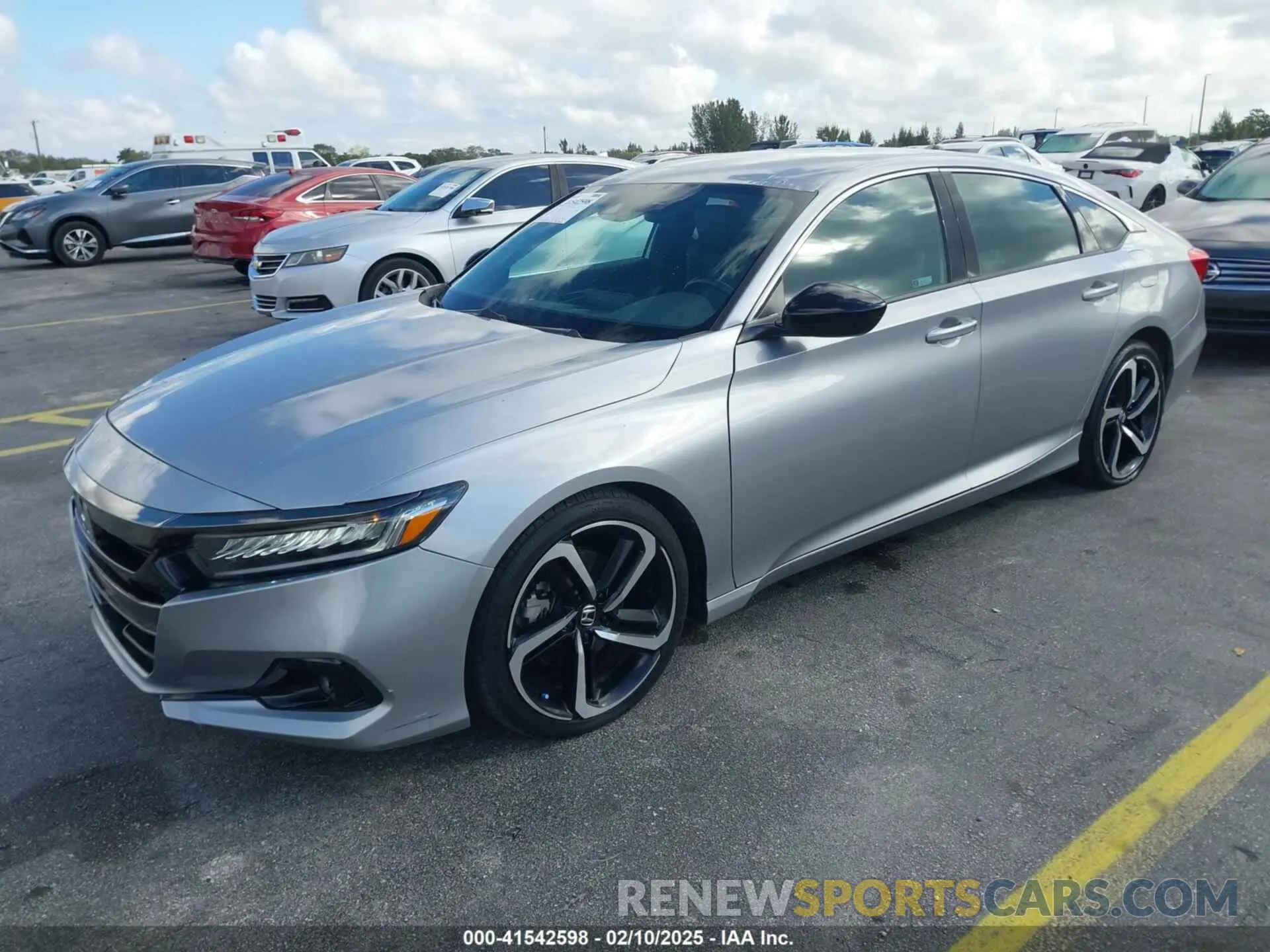 2 Фотография поврежденного автомобиля 1HGCV1F31MA014061 HONDA ACCORD 2021