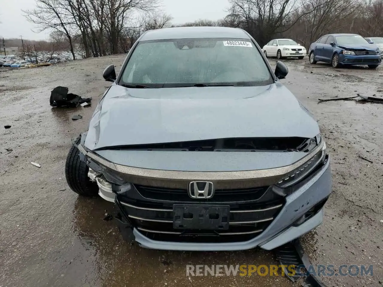 5 Photograph of a damaged car 1HGCV1F31MA015355 HONDA ACCORD 2021