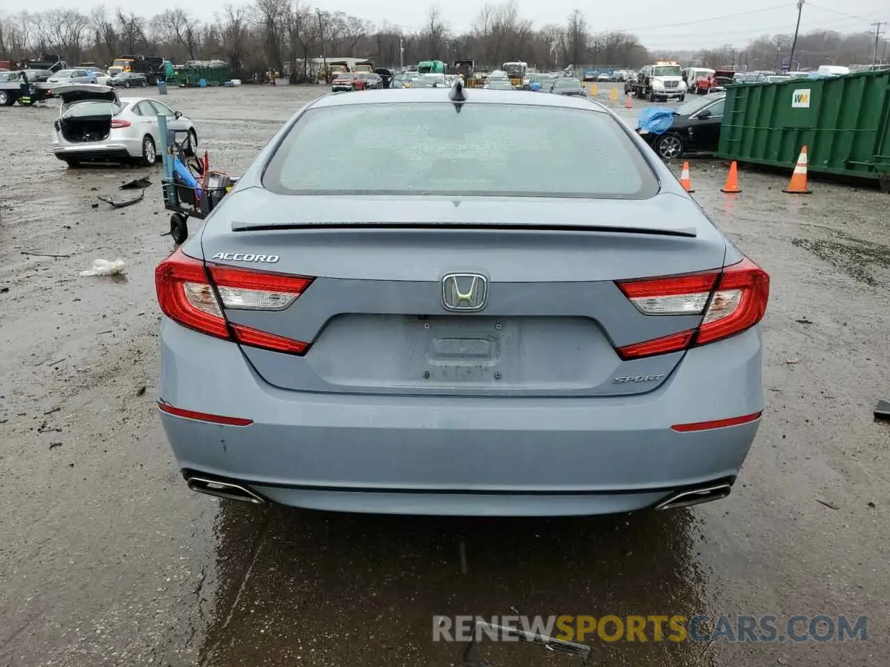 6 Photograph of a damaged car 1HGCV1F31MA015355 HONDA ACCORD 2021