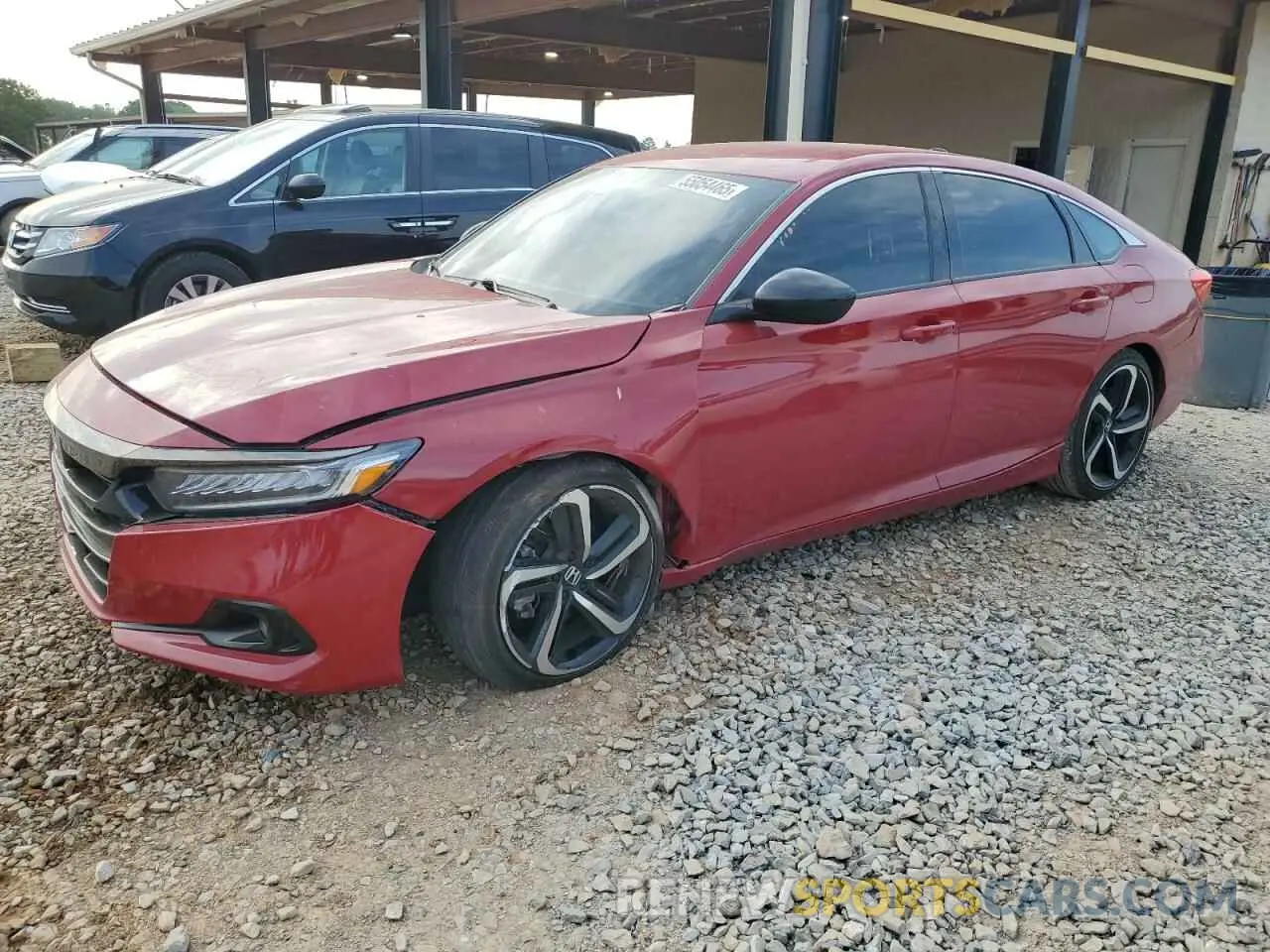 1 Фотография поврежденного автомобиля 1HGCV1F31MA061378 HONDA ACCORD 2021
