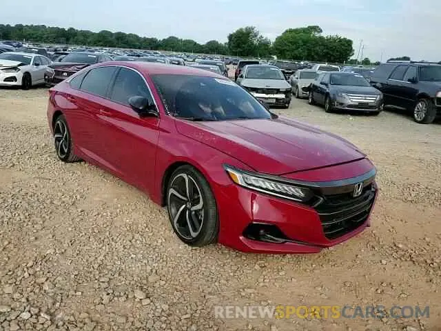 13 Фотография поврежденного автомобиля 1HGCV1F31MA061378 HONDA ACCORD 2021