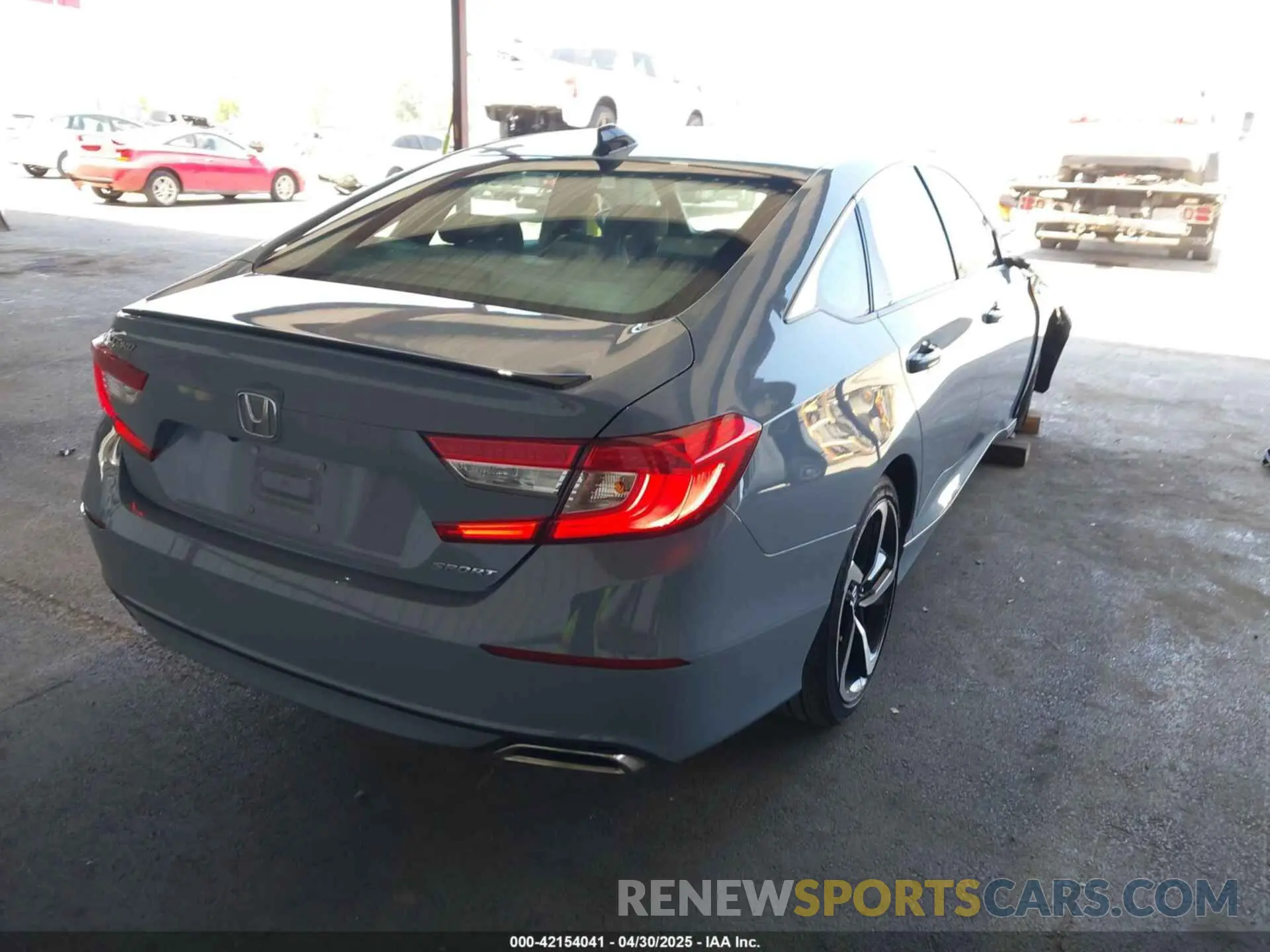 4 Photograph of a damaged car 1HGCV1F31MA075961 HONDA ACCORD 2021