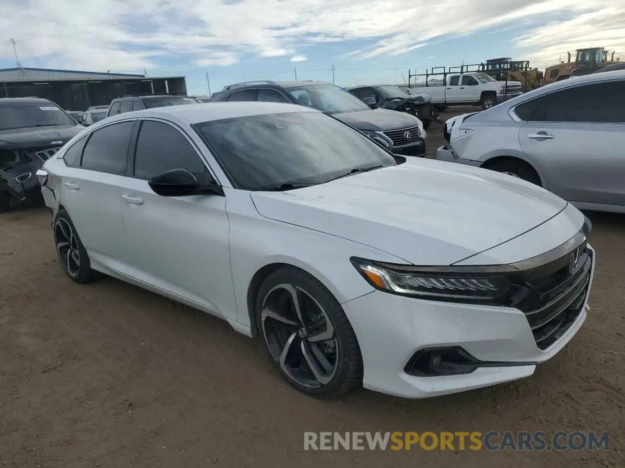 4 Фотография поврежденного автомобиля 1HGCV1F31MA083705 HONDA ACCORD 2021