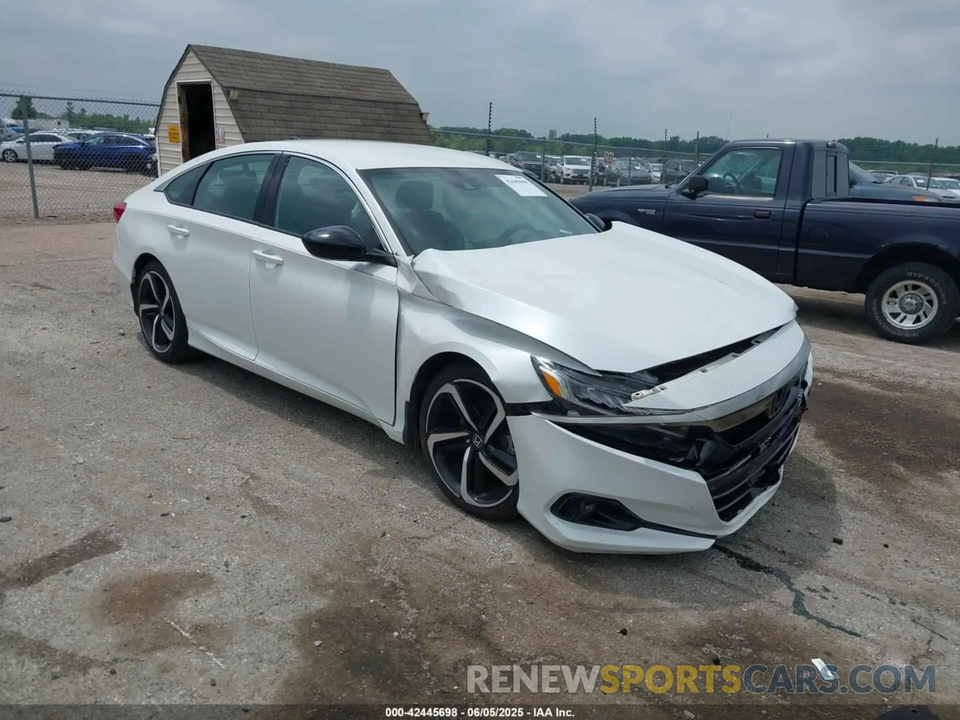 1 Photograph of a damaged car 1HGCV1F31MA097166 HONDA ACCORD 2021