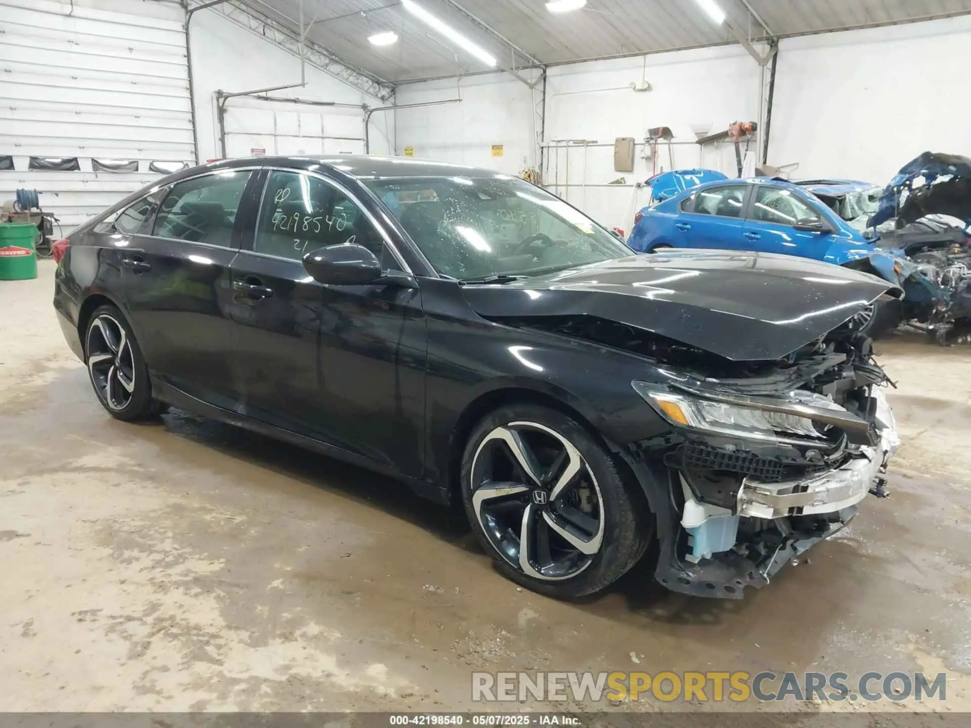 1 Photograph of a damaged car 1HGCV1F31MA102978 HONDA ACCORD 2021