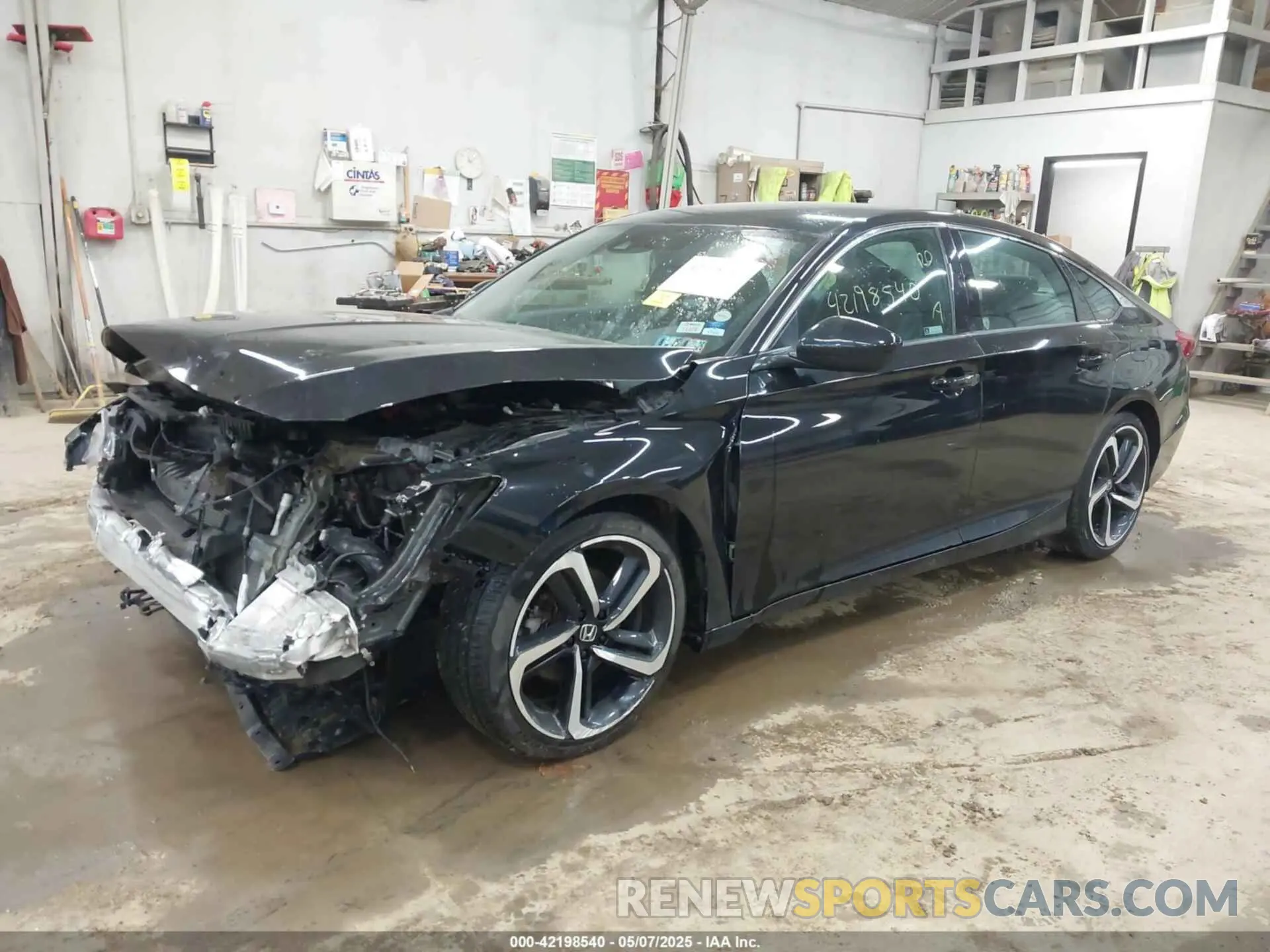 2 Photograph of a damaged car 1HGCV1F31MA102978 HONDA ACCORD 2021
