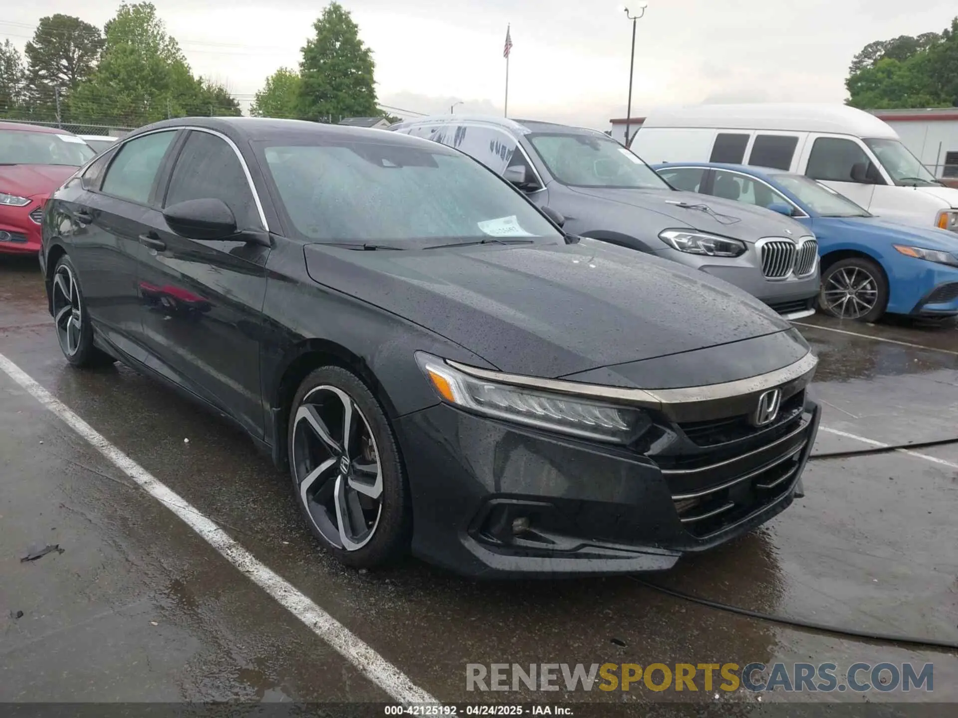 1 Photograph of a damaged car 1HGCV1F32MA002470 HONDA ACCORD 2021