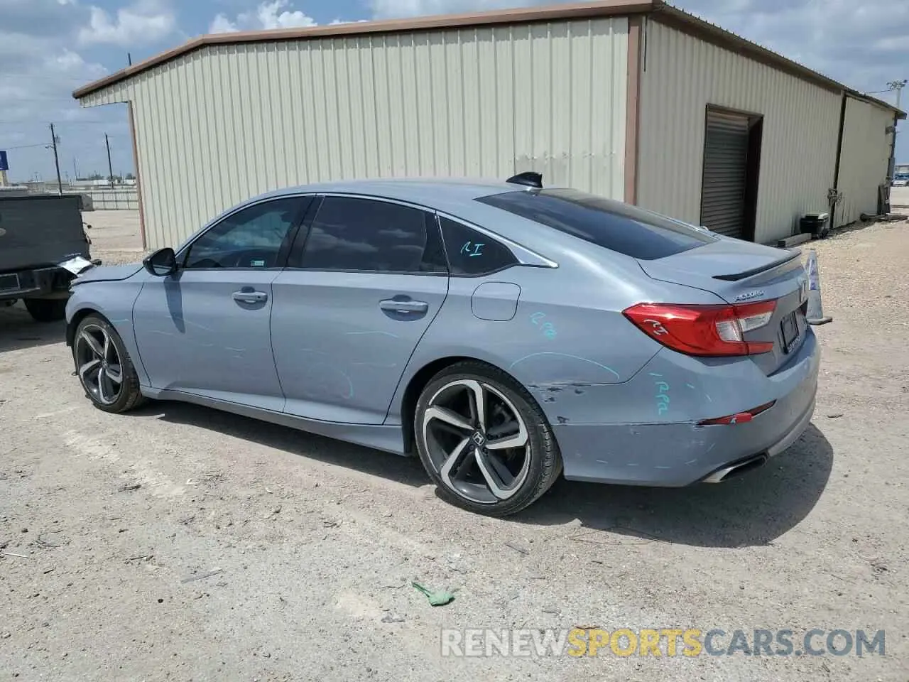 2 Фотография поврежденного автомобиля 1HGCV1F32MA043424 HONDA ACCORD 2021