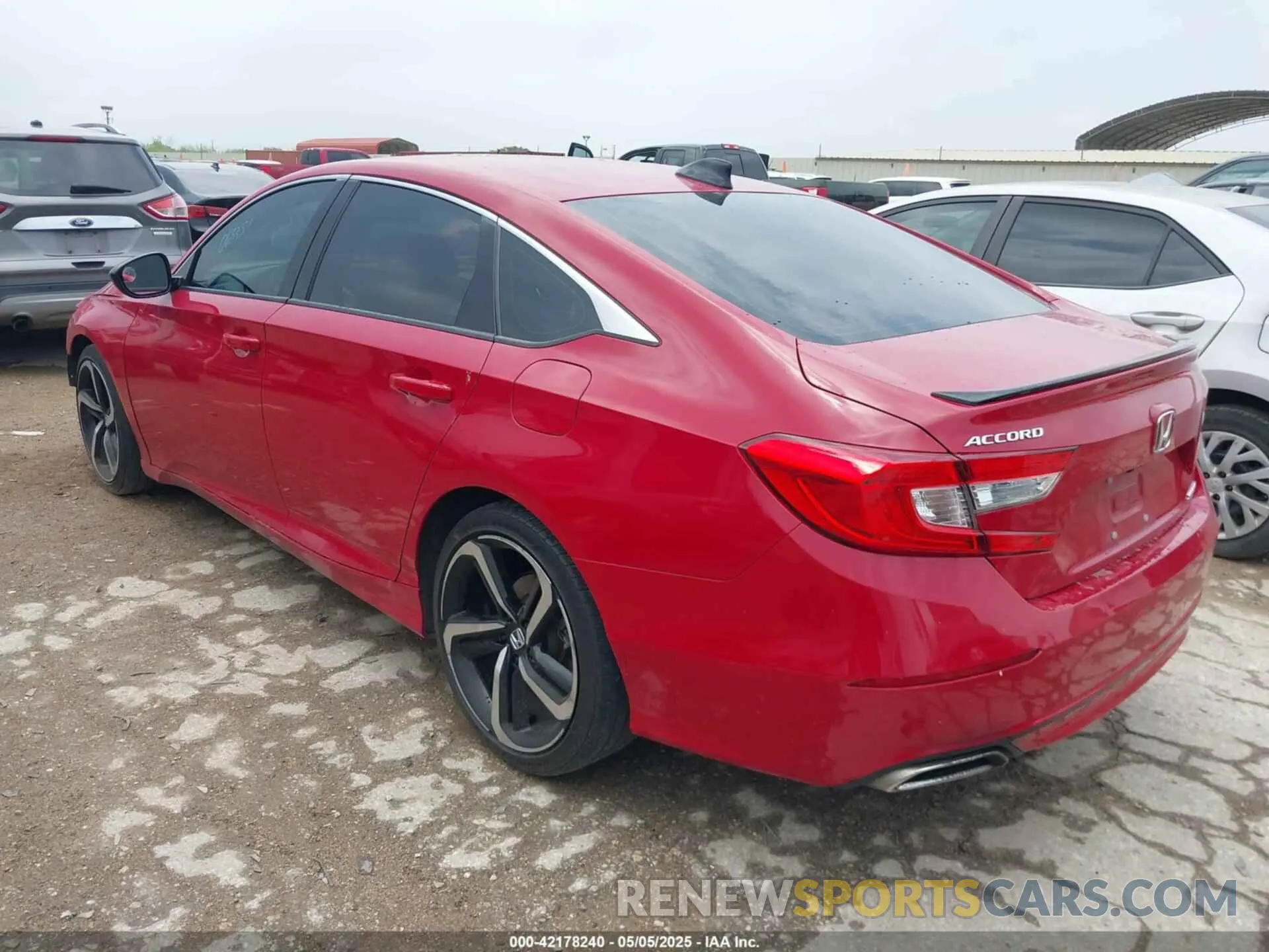 3 Photograph of a damaged car 1HGCV1F32MA063351 HONDA ACCORD 2021