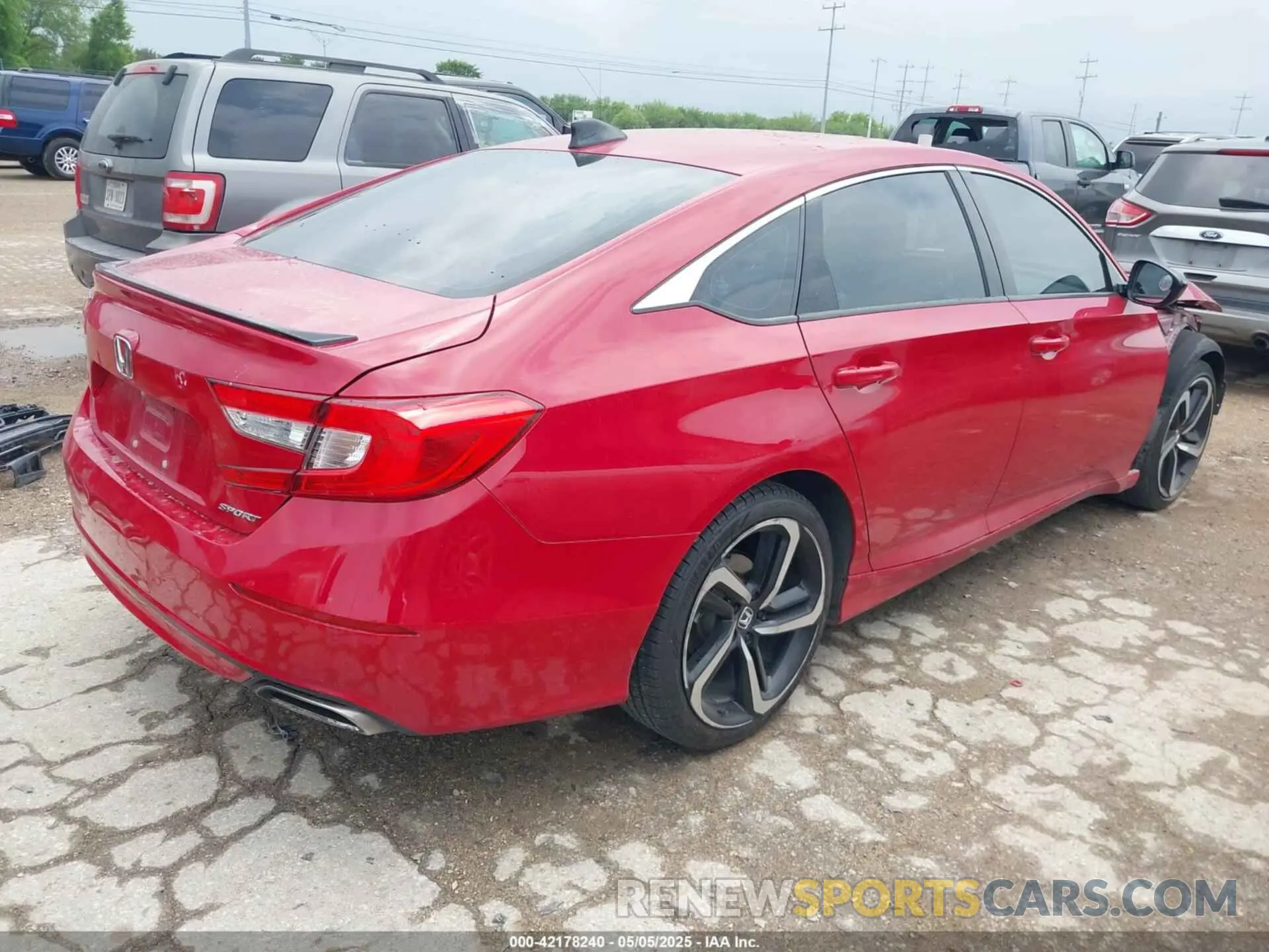 4 Photograph of a damaged car 1HGCV1F32MA063351 HONDA ACCORD 2021