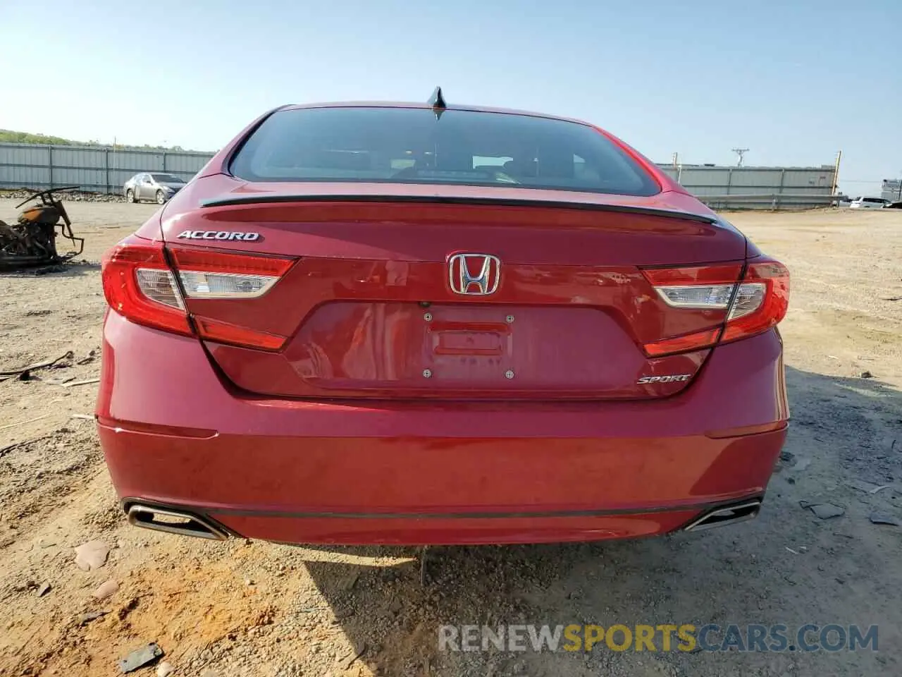 6 Photograph of a damaged car 1HGCV1F32MA080666 HONDA ACCORD 2021