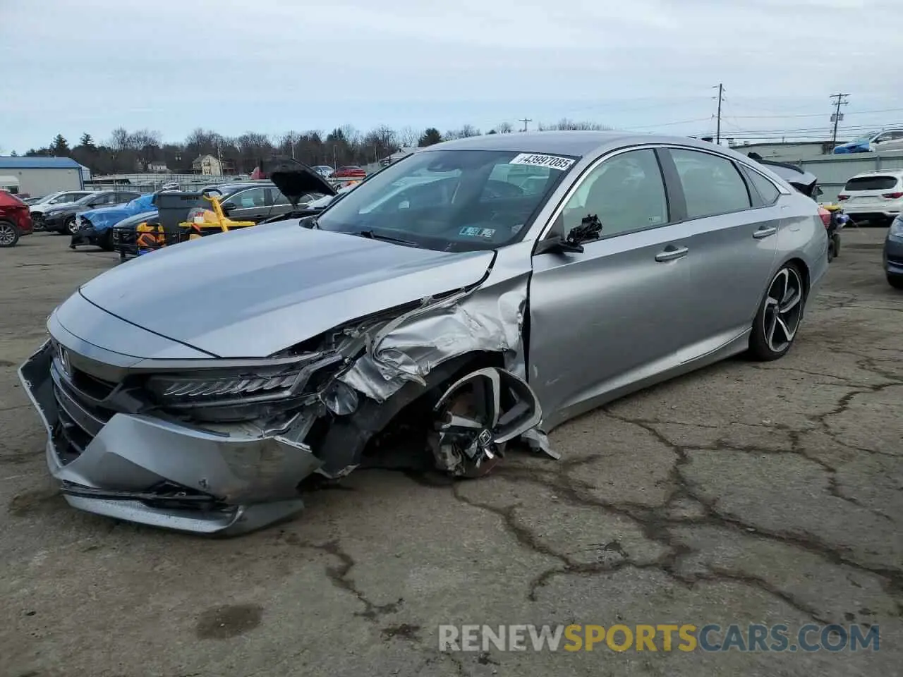 1 Фотография поврежденного автомобиля 1HGCV1F32MA087438 HONDA ACCORD 2021