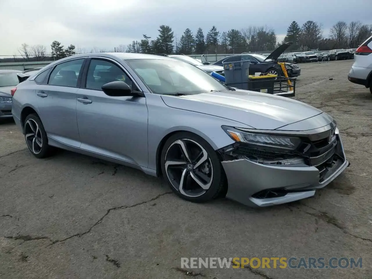 4 Фотография поврежденного автомобиля 1HGCV1F32MA087438 HONDA ACCORD 2021