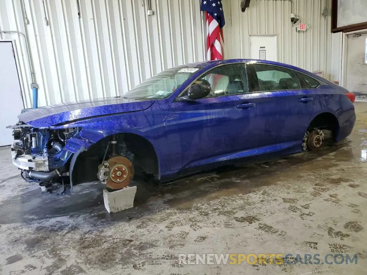 1 Фотография поврежденного автомобиля 1HGCV1F32MA087505 HONDA ACCORD 2021