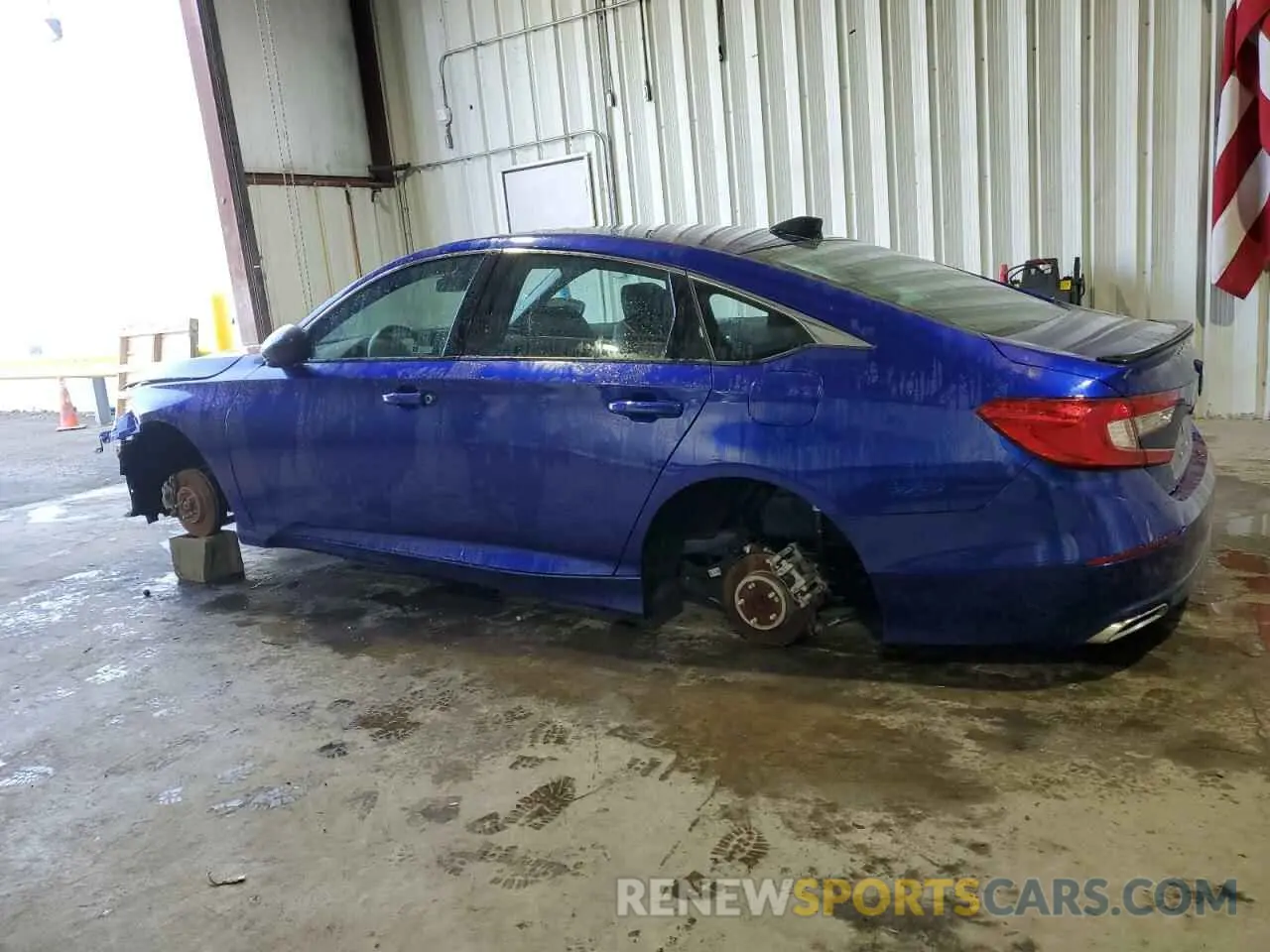 2 Фотография поврежденного автомобиля 1HGCV1F32MA087505 HONDA ACCORD 2021