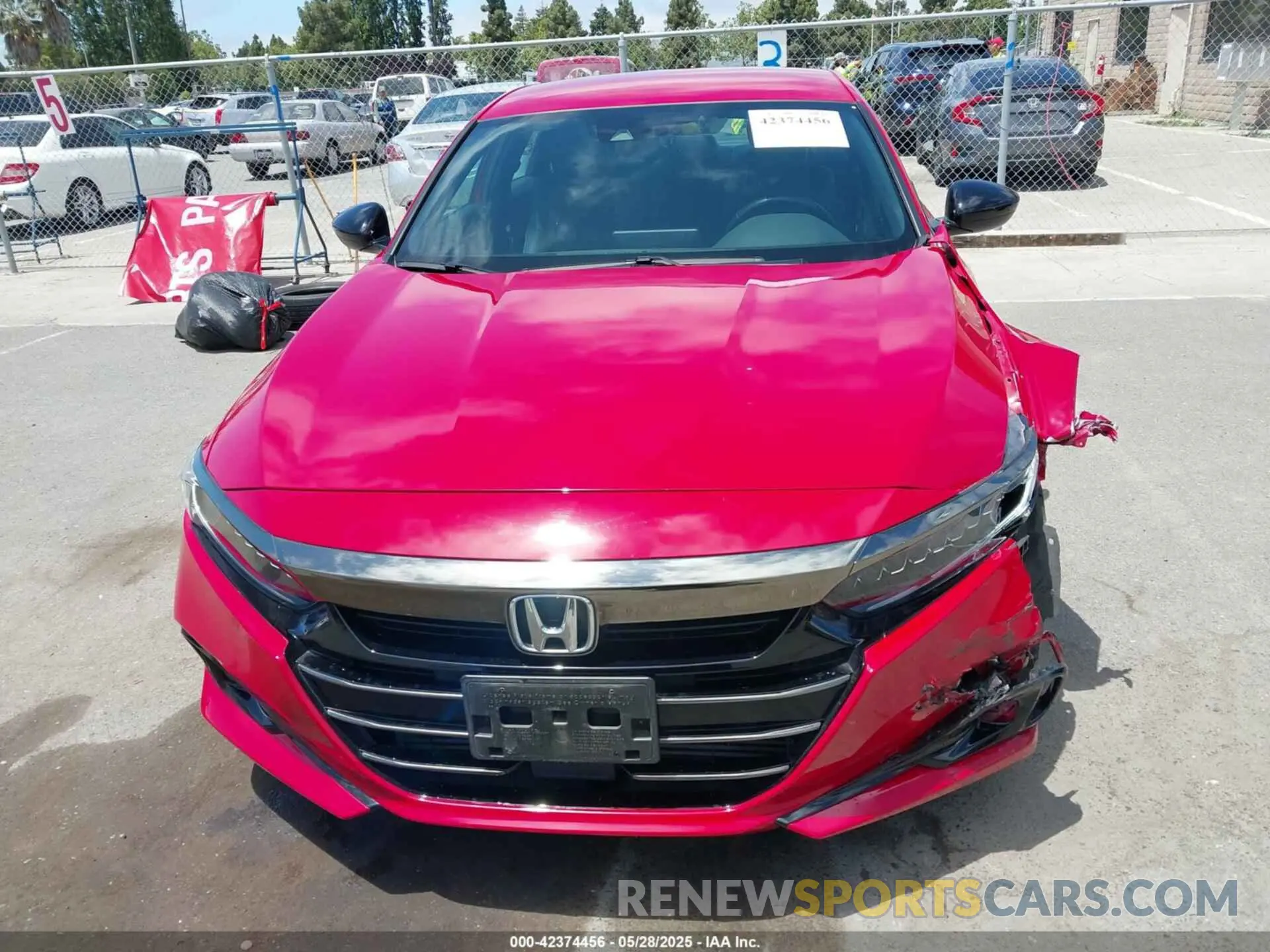 12 Photograph of a damaged car 1HGCV1F32MA091991 HONDA ACCORD 2021