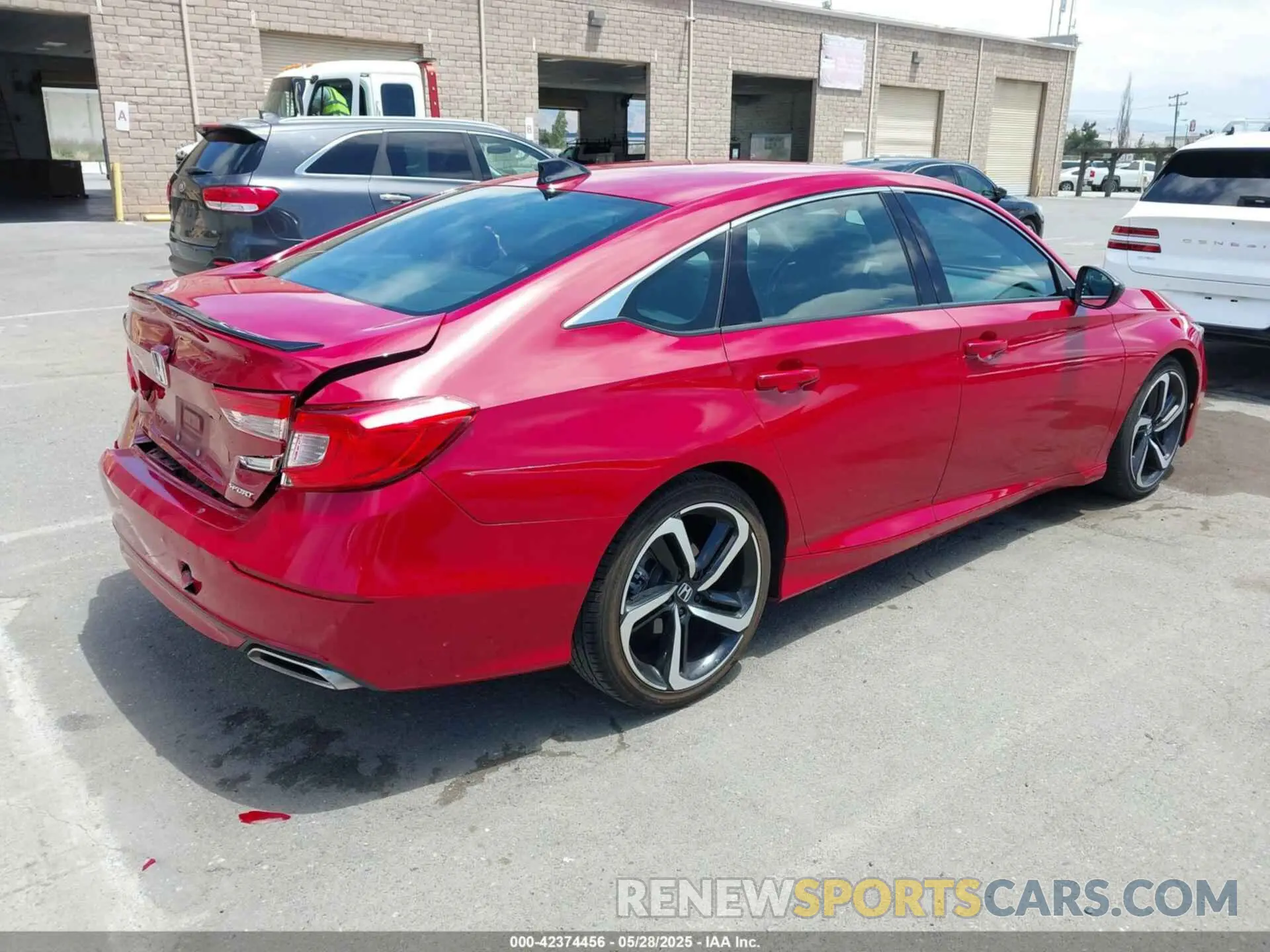 4 Photograph of a damaged car 1HGCV1F32MA091991 HONDA ACCORD 2021