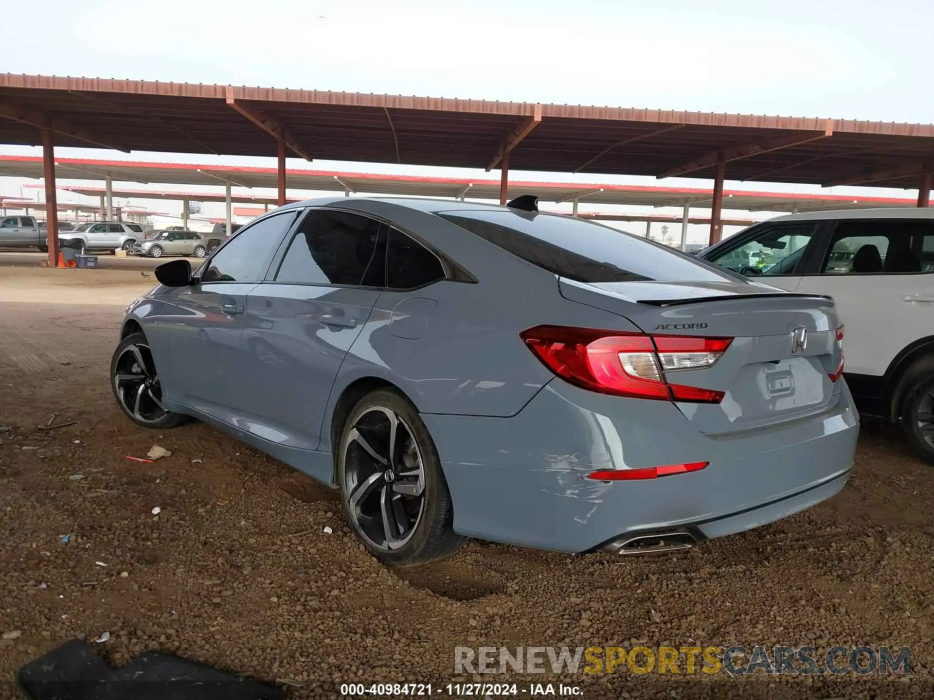 3 Photograph of a damaged car 1HGCV1F32MA107302 HONDA ACCORD 2021