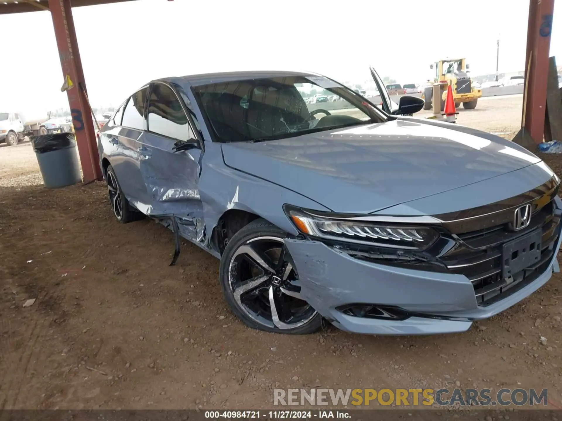 6 Photograph of a damaged car 1HGCV1F32MA107302 HONDA ACCORD 2021