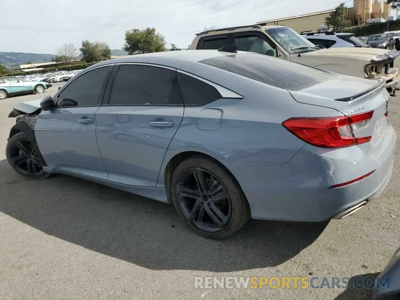 2 Фотография поврежденного автомобиля 1HGCV1F32MA111043 HONDA ACCORD 2021