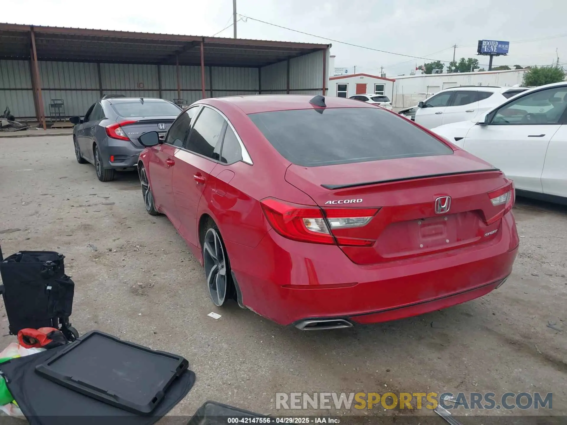 3 Фотография поврежденного автомобиля 1HGCV1F32MA119580 HONDA ACCORD 2021