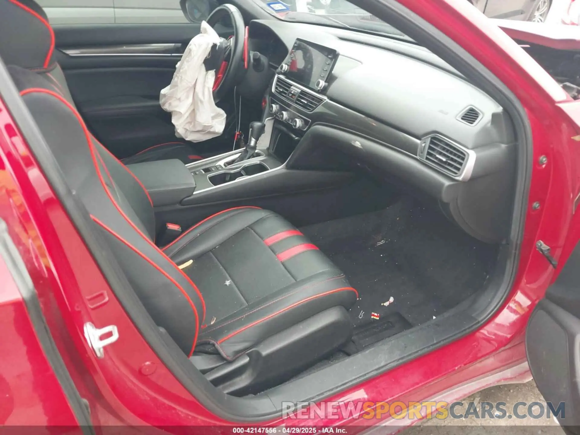 5 Фотография поврежденного автомобиля 1HGCV1F32MA119580 HONDA ACCORD 2021