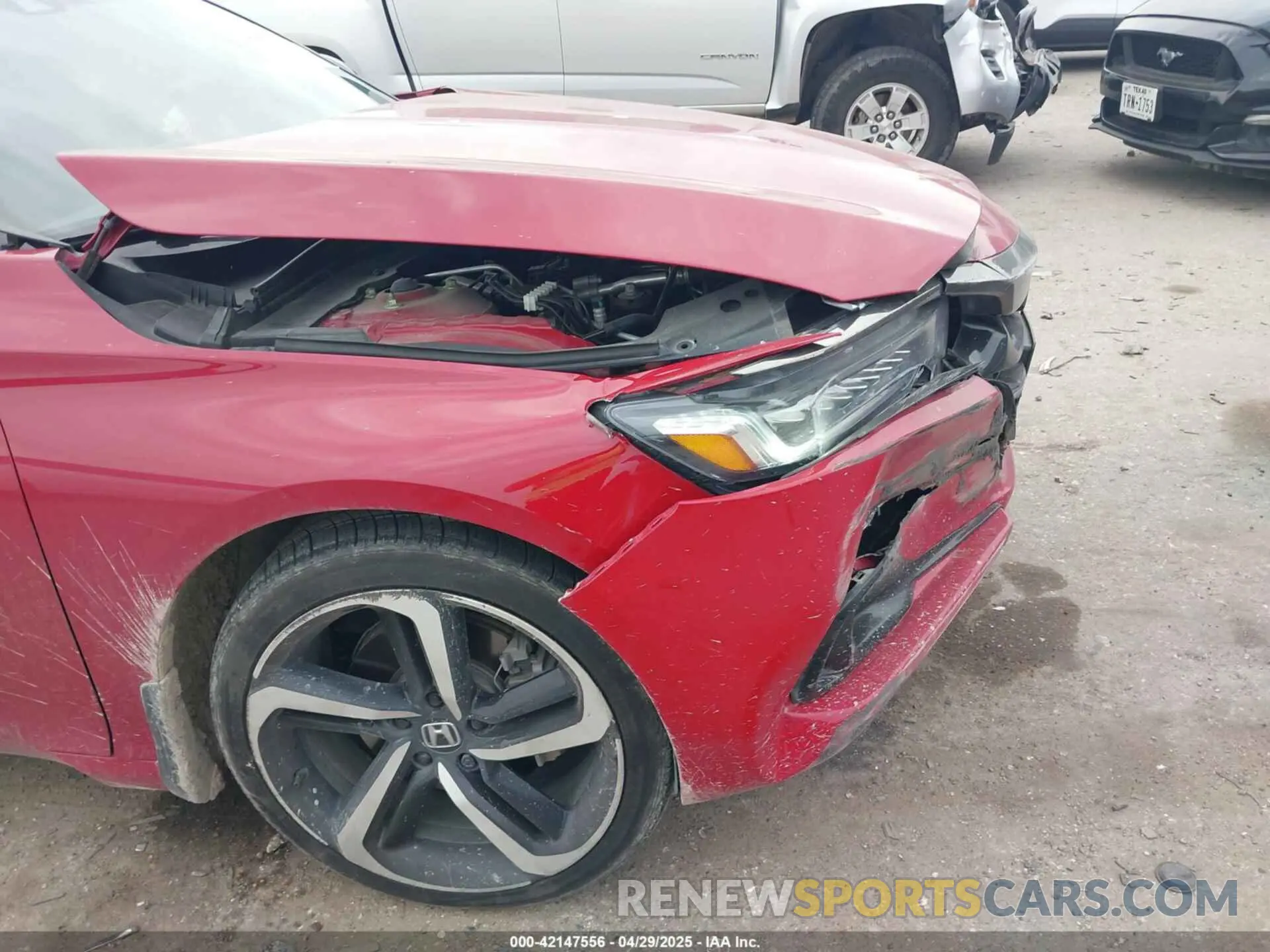 6 Фотография поврежденного автомобиля 1HGCV1F32MA119580 HONDA ACCORD 2021