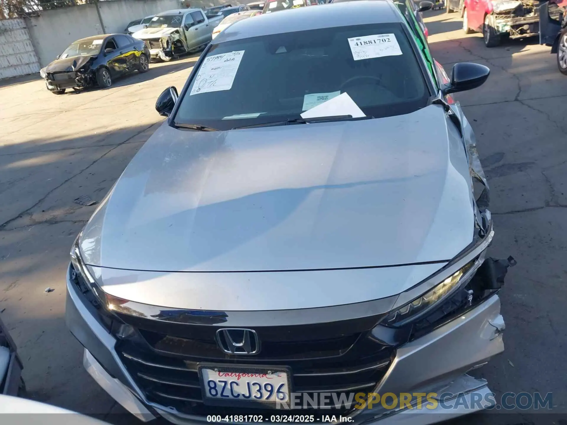 13 Photograph of a damaged car 1HGCV1F32MA122253 HONDA ACCORD 2021