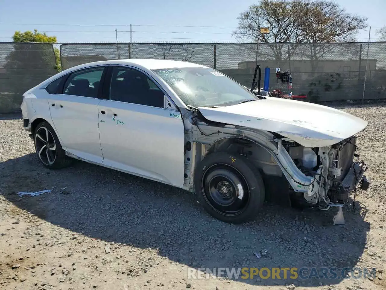 4 Photograph of a damaged car 1HGCV1F33MA097959 HONDA ACCORD 2021